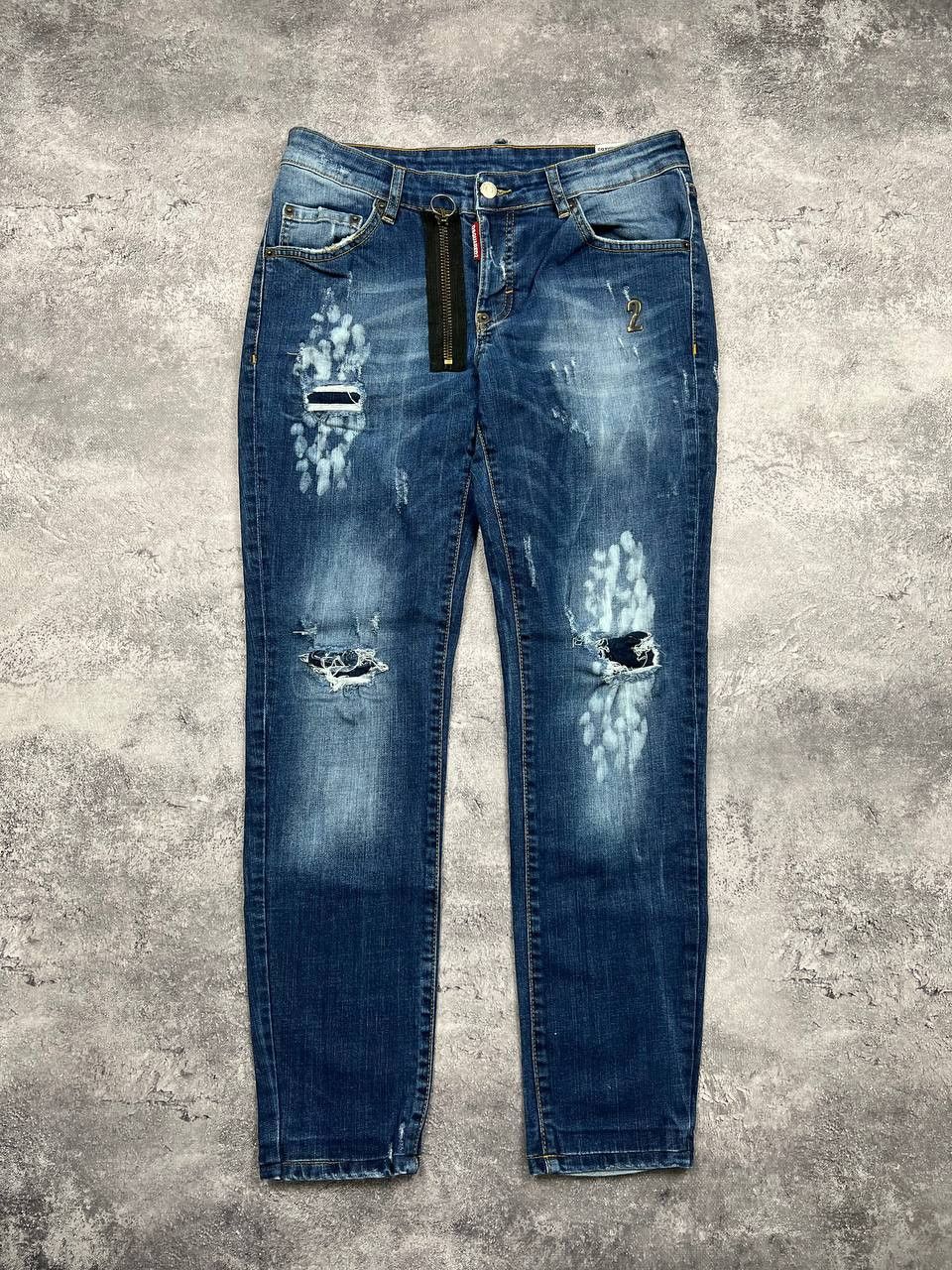 Dsquared2 Dsquared2 Distressed Jeans Luxury Y2K Size US 30 / EU 46 - 4 Thumbnail
