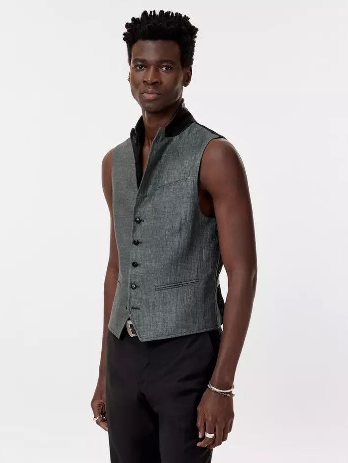 John Varvatos Woodward Vest size EU 50 USA 40 Size US M / EU 48-50 / 2 - 1 Thumbnail