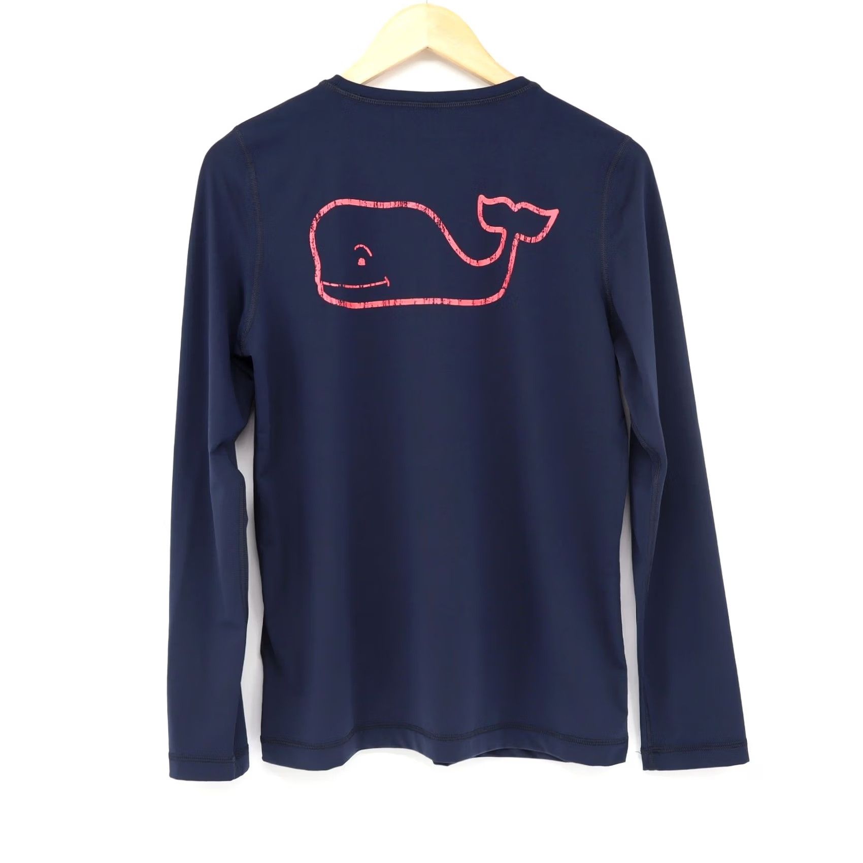 Vineyard Vines Vineyard Vines Women’s Navy Blue Long Sleeve T-Shirt Sz M Performance Shirt Women’s Long Sleeve Polyester Spandex Size M / US 6-8 / IT 42-44 - 2 Thumbnail