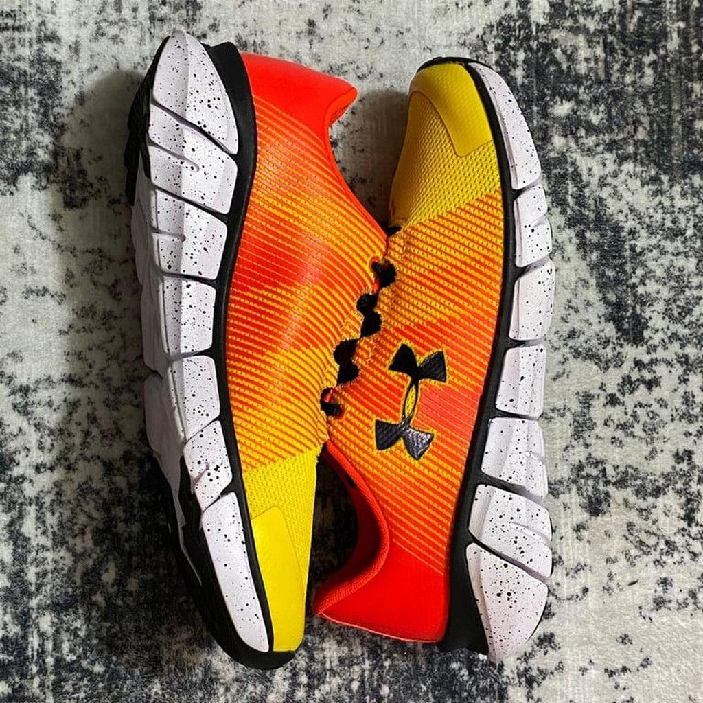 Under Armour Under Armour Level X Series Shoes - Yellow/Orange USM 6 USW8 Size US 6 / EU 39 - 5 Thumbnail