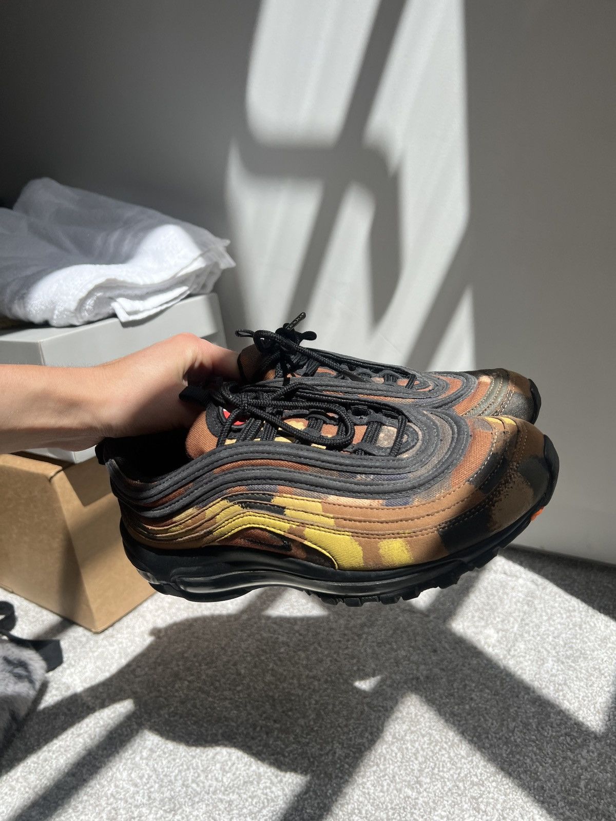 Nike Air max 97 Premium country camo Italy Size US 6 / EU 39 - 3 Thumbnail