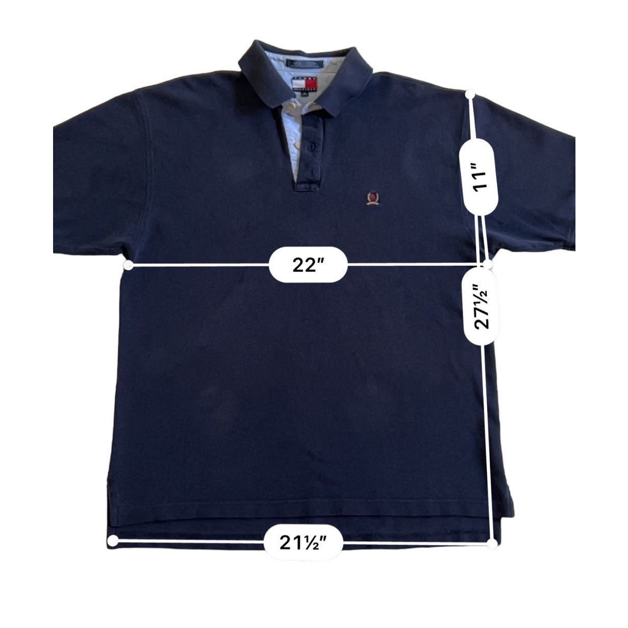 Tommy Hilfiger Tommy Hilfiger polo shirt size L Size US XL / EU 56 / 4 - 2 Thumbnail