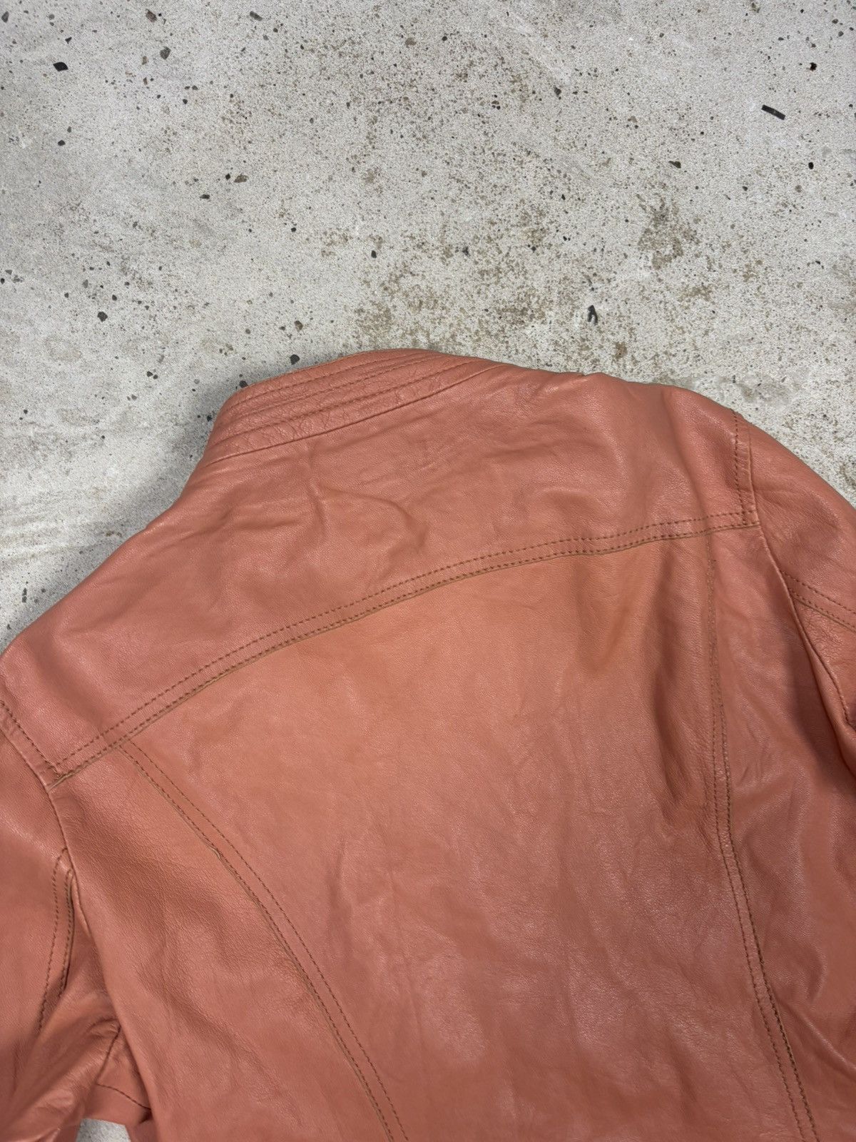 Dolce & Gabbana 2003 Dolce & Gabbana Leather Utility Army Military Jacket Size M / US 6-8 / IT 42-44 - 18 Thumbnail
