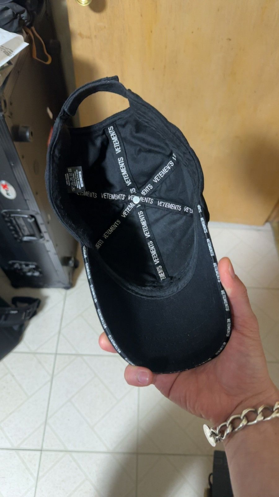 Vetements Vetements black cap Size ONE SIZE - 5 Thumbnail
