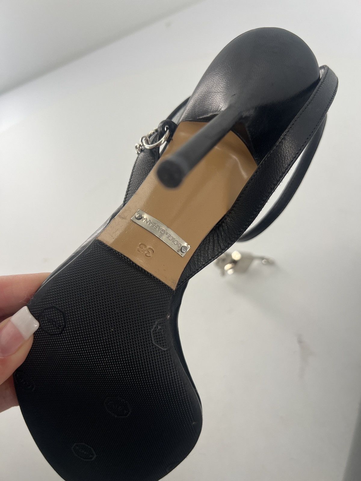 Dolce & Gabbana PADLOCK HEELS 2003 Size US 8 / IT 38 - 9 Thumbnail