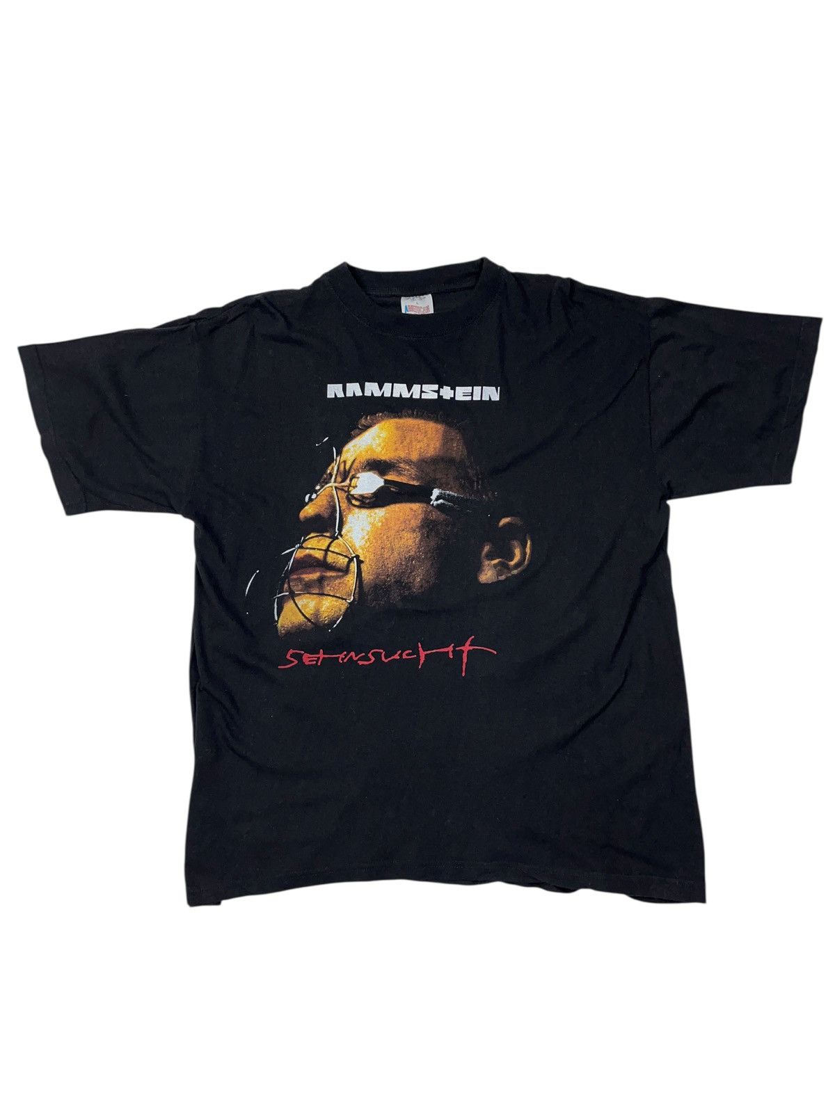 Vintage Rammstein Sehnsucht 90s Tour Vetements Style Y2K Tee 90s