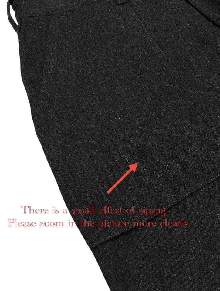 Vintage × Yohji Yamamoto Vintage A.A.R Yohji Yamamoto Wool Baker Pants Size US 30 / EU 46 - 9 Thumbnail