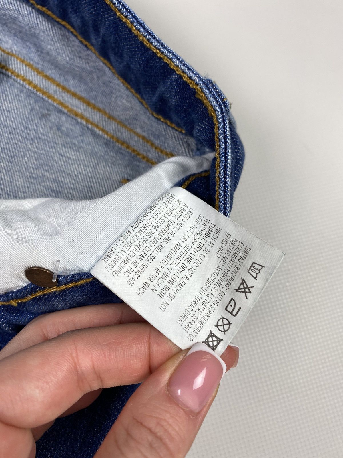 Acne Studios Acne Hex Marine ladies jeans size 26 / 32 Size 26" / US 2 / IT 38 - 15 Thumbnail