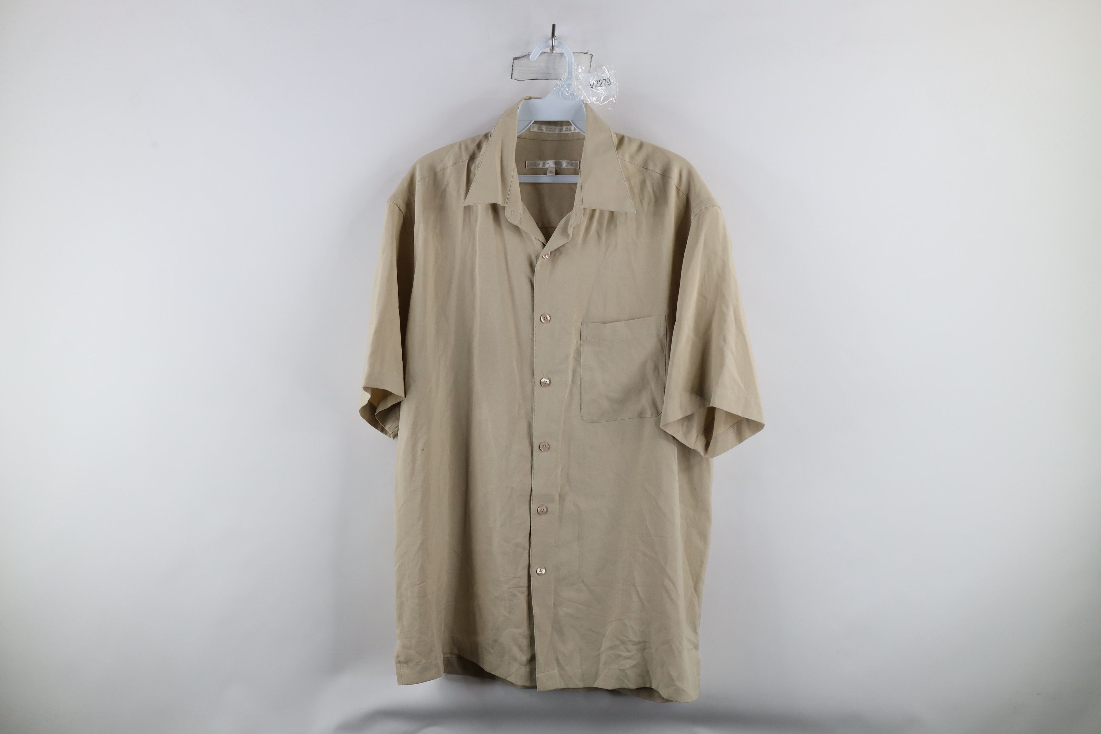 Vintage Vintage 90s Streetwear Short Sleeve Collared Button Shirt Size US M / EU 48-50 / 2 - 1 Thumbnail