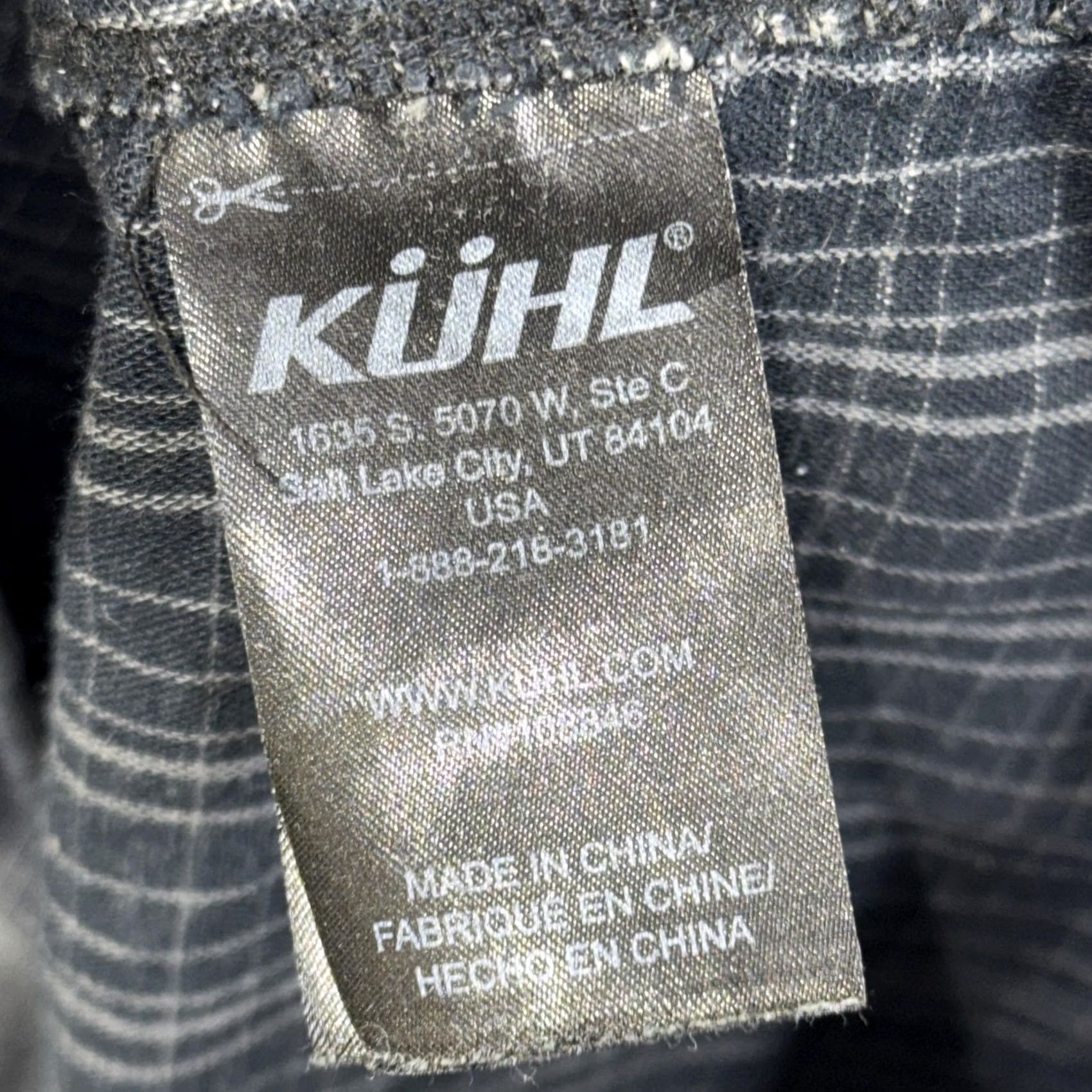 Vintage Kühl Shirt Mens M Gray Plaid Long Sleeve Button Front Outdoor Casual Hiking Size US M / EU 48-50 / 2 - 6 Thumbnail