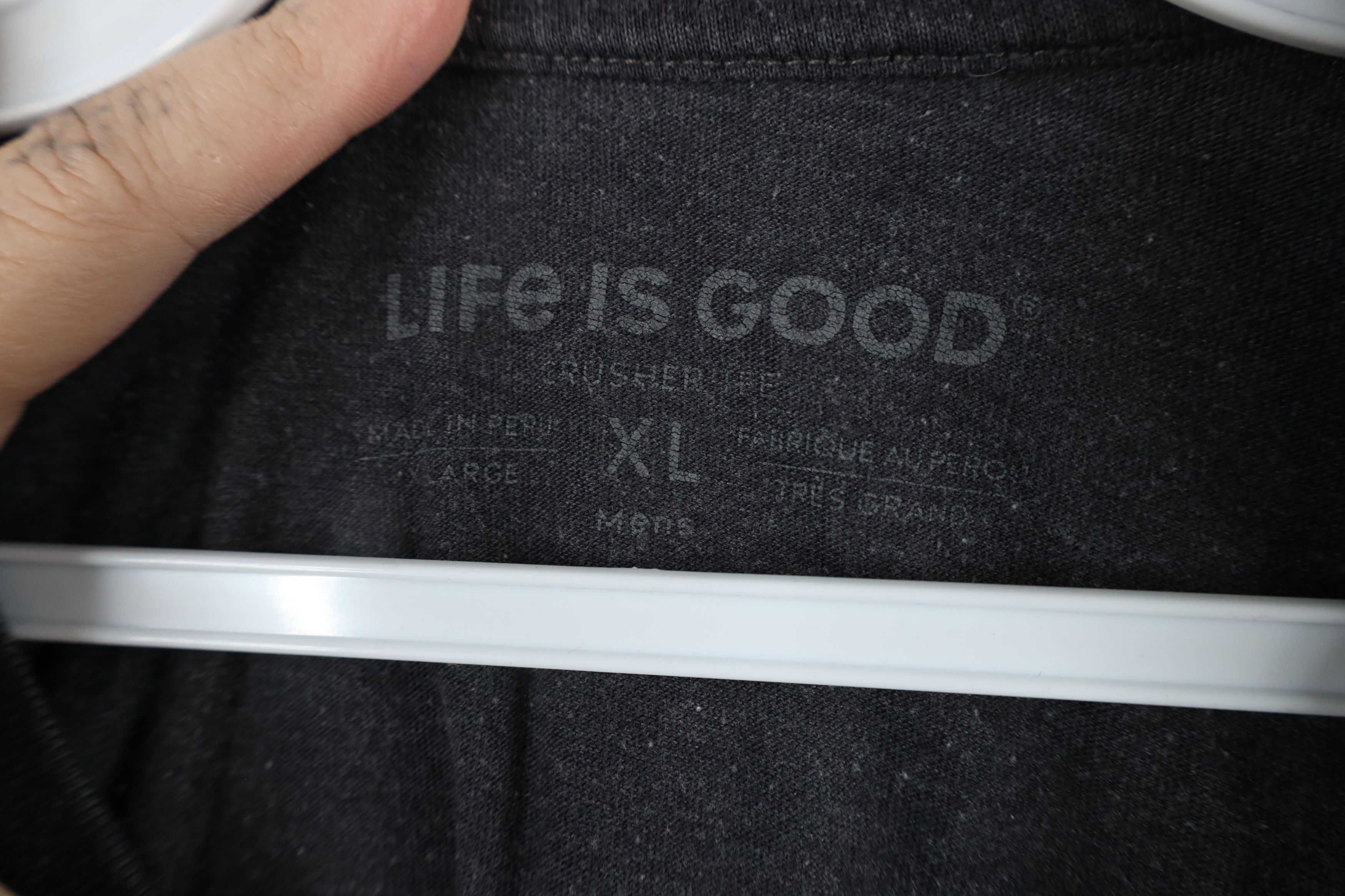 Life is Good × Vintage Life Is Good Out Dose of Iron Golf Crusher T-Shirt Gray Size US XL / EU 56 / 4 - 6 Thumbnail