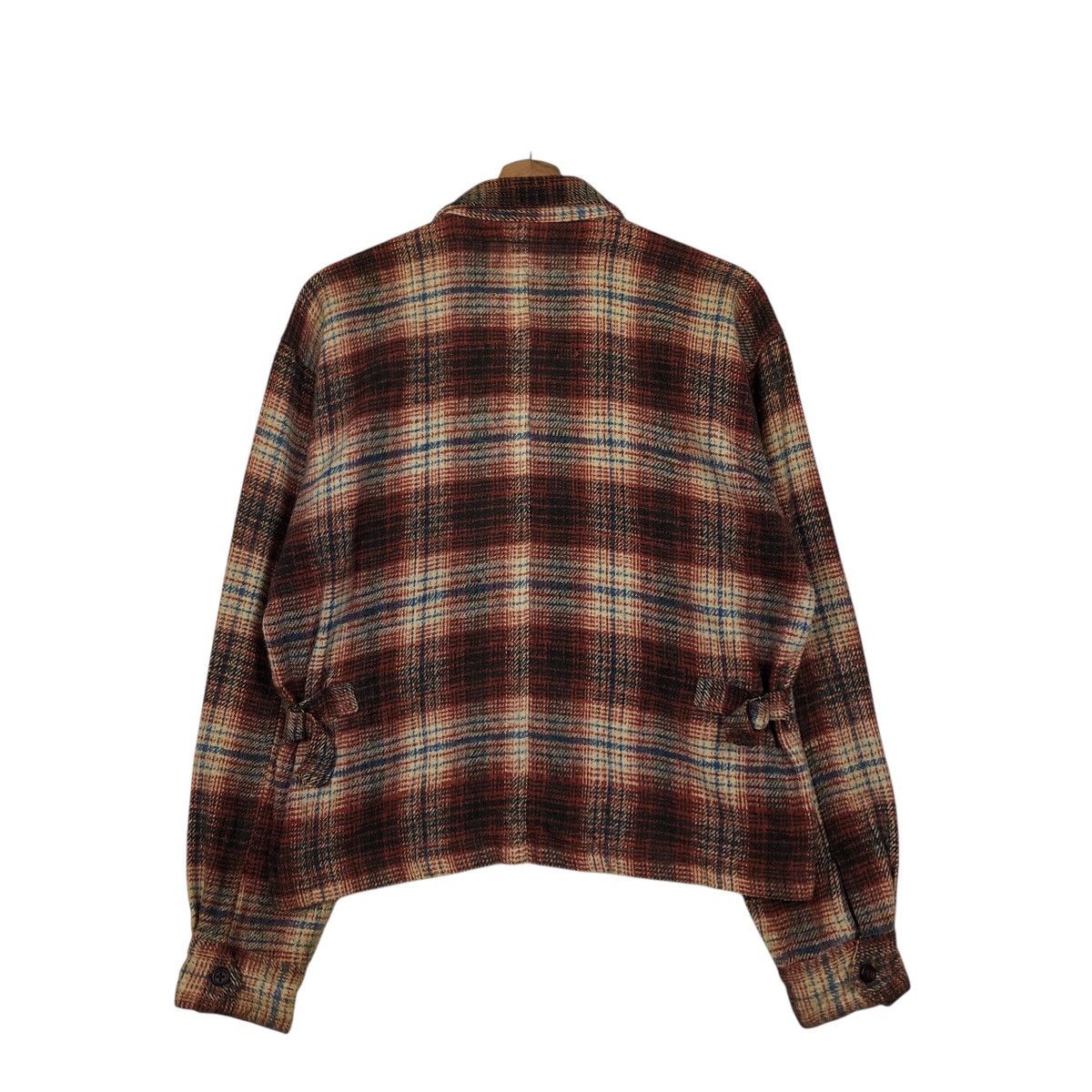Japanese Brand 📌Hard Core Tough Wear Big John Zipper Worker Jacket Tartan Size US M / EU 48-50 / 2 - 9 Thumbnail