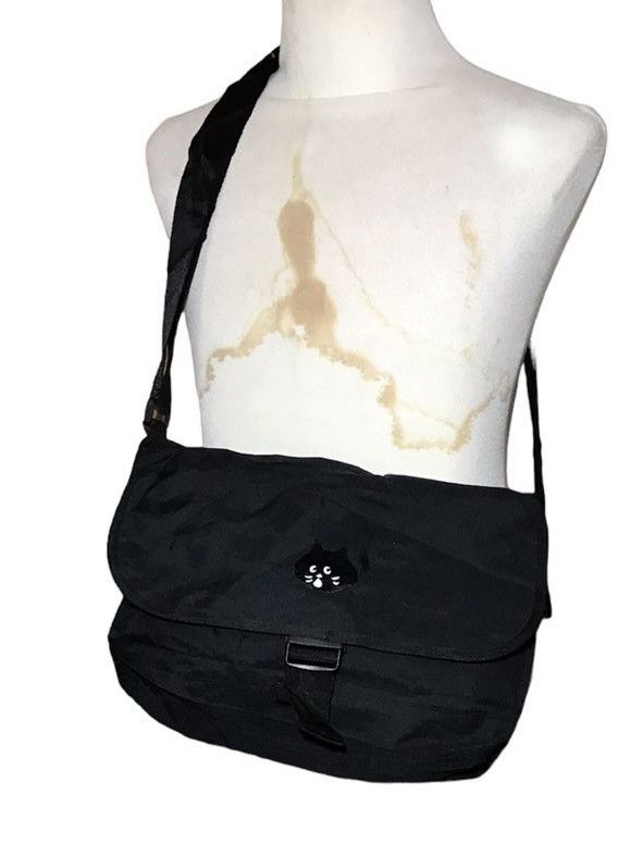 Issey Miyake x Ne Net Ne- Net Sling Bag in Black, Men's