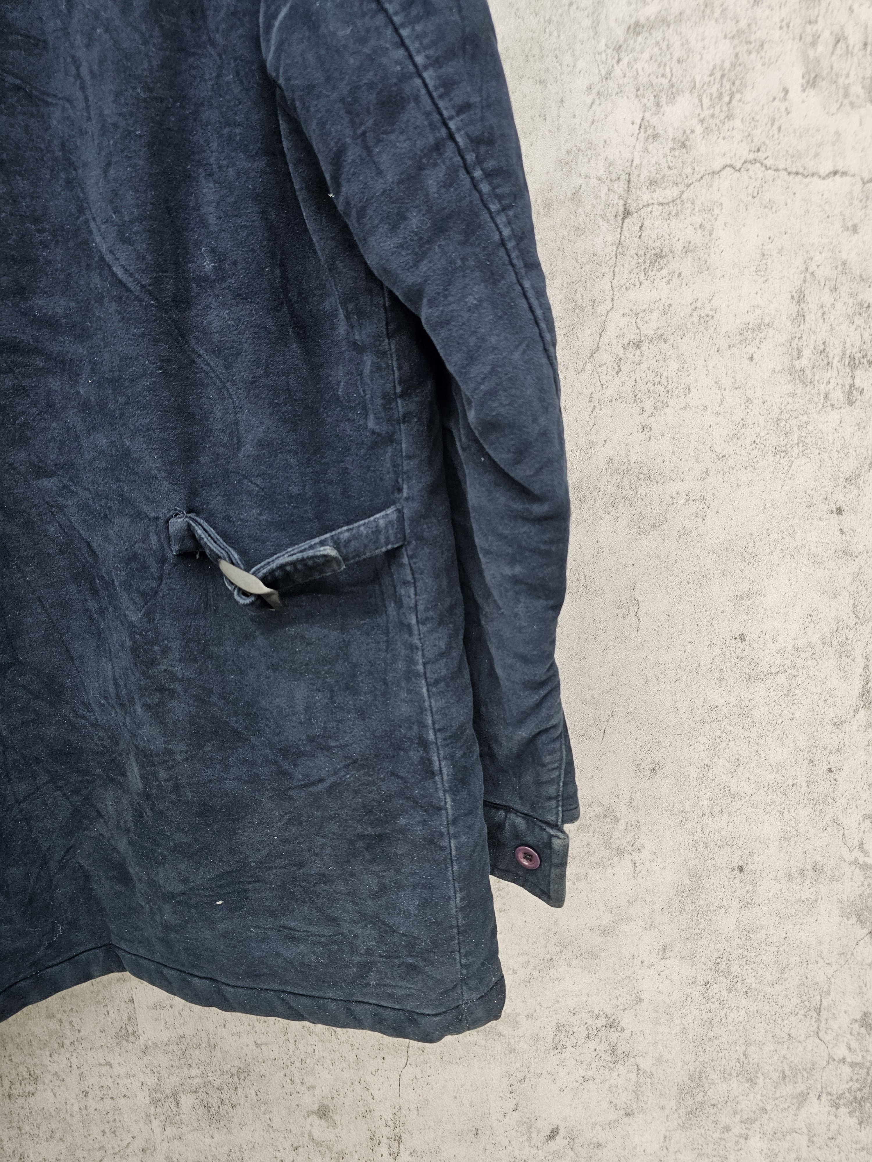 Katharine Hamnett London Vtg KATHARINE HAMNETT DENIM Waxed Riri Zipper Jacket J0087 Size US M / EU 48-50 / 2 - 6 Thumbnail