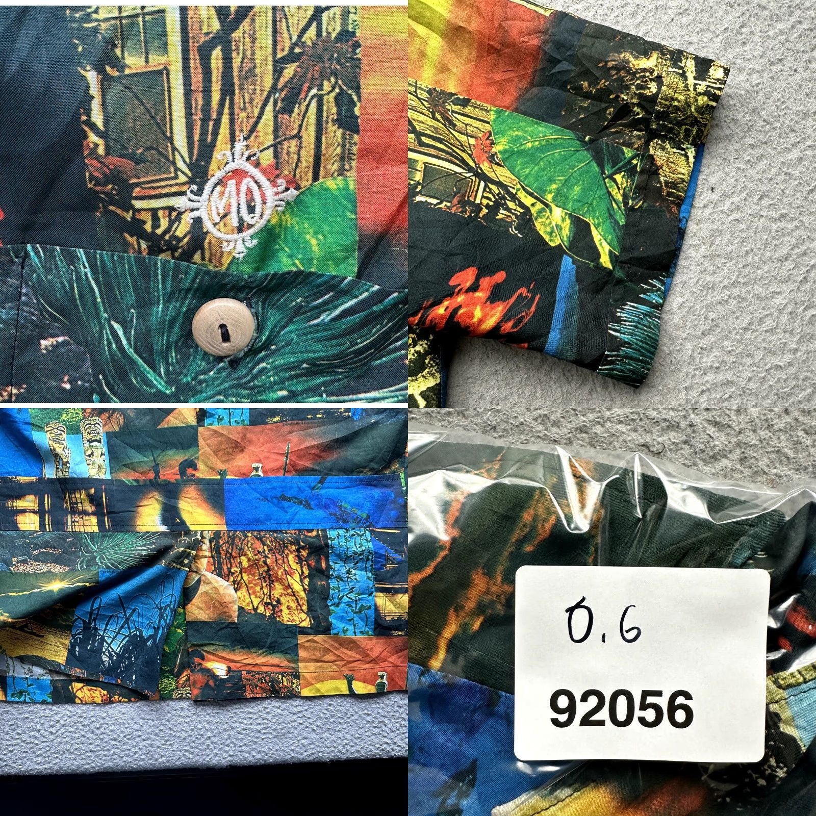 Vintage VINTAGE Waltah Clarke's Photography Collage Hawaiian Shirt Large AOP RARE Size US L / EU 52-54 / 3 - 9 Thumbnail