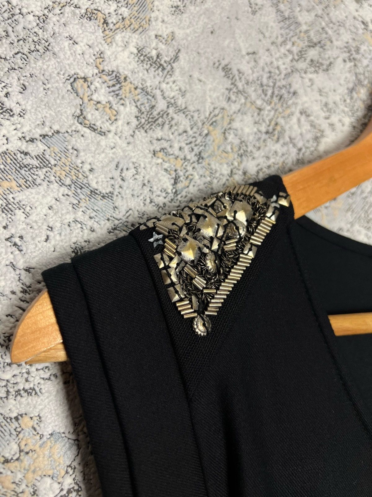 Designer × Sandro Vintage Sandro Belted Dress Tank Sleeveless Oldmoney Size 1 Size S / US 4 / IT 40 - 3 Thumbnail
