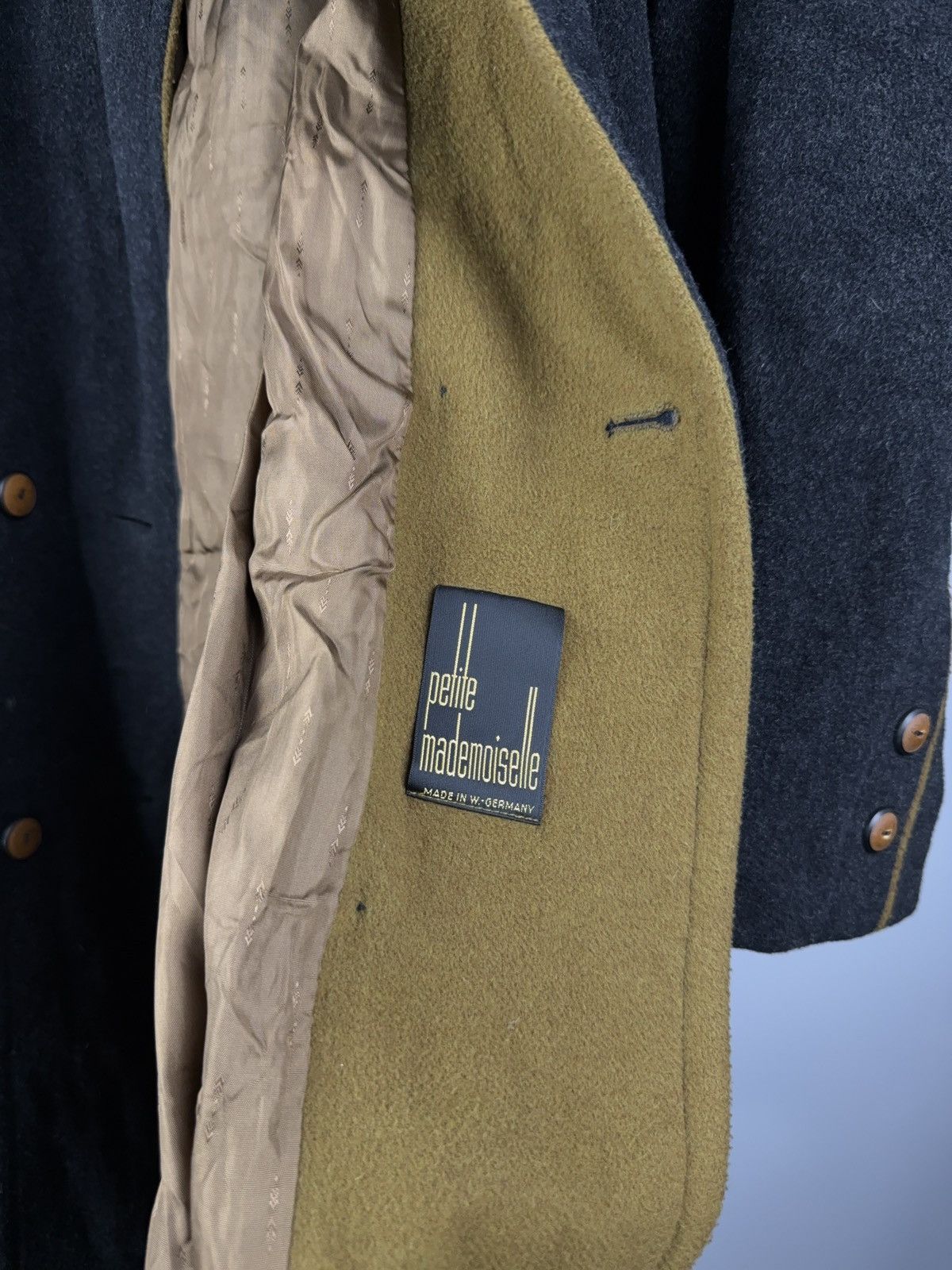Japanese Brand Vintage 80s West Germany Coat Tranche Japanese style CDG Size US S / EU 44-46 / 1 - 9 Thumbnail
