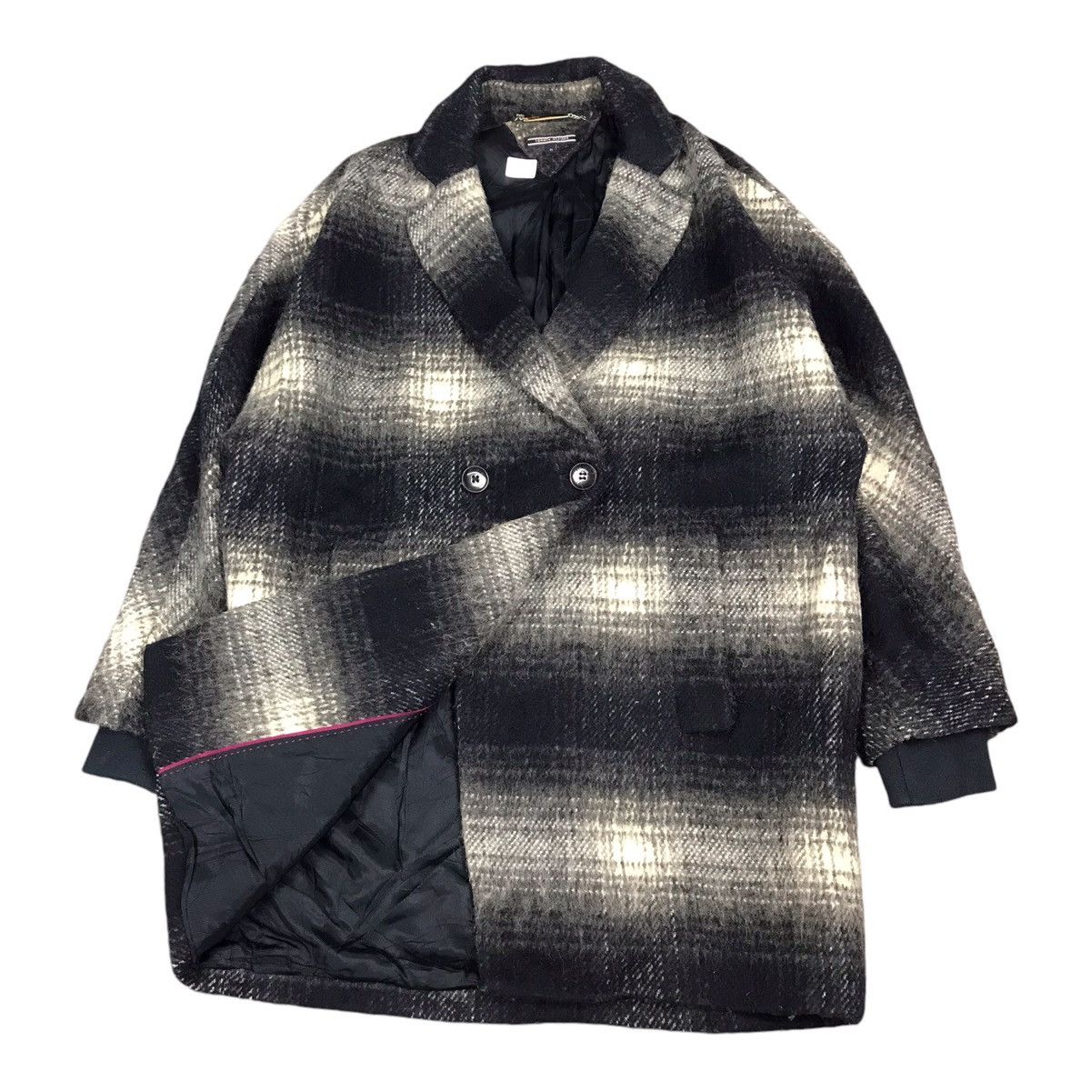 Japanese Brand × Tommy Hilfiger TOMMY HILFIGER MOHAIR WOOL FLANNEL DESIGN WINTER JACKET Size US M / EU 48-50 / 2 - 1 Thumbnail