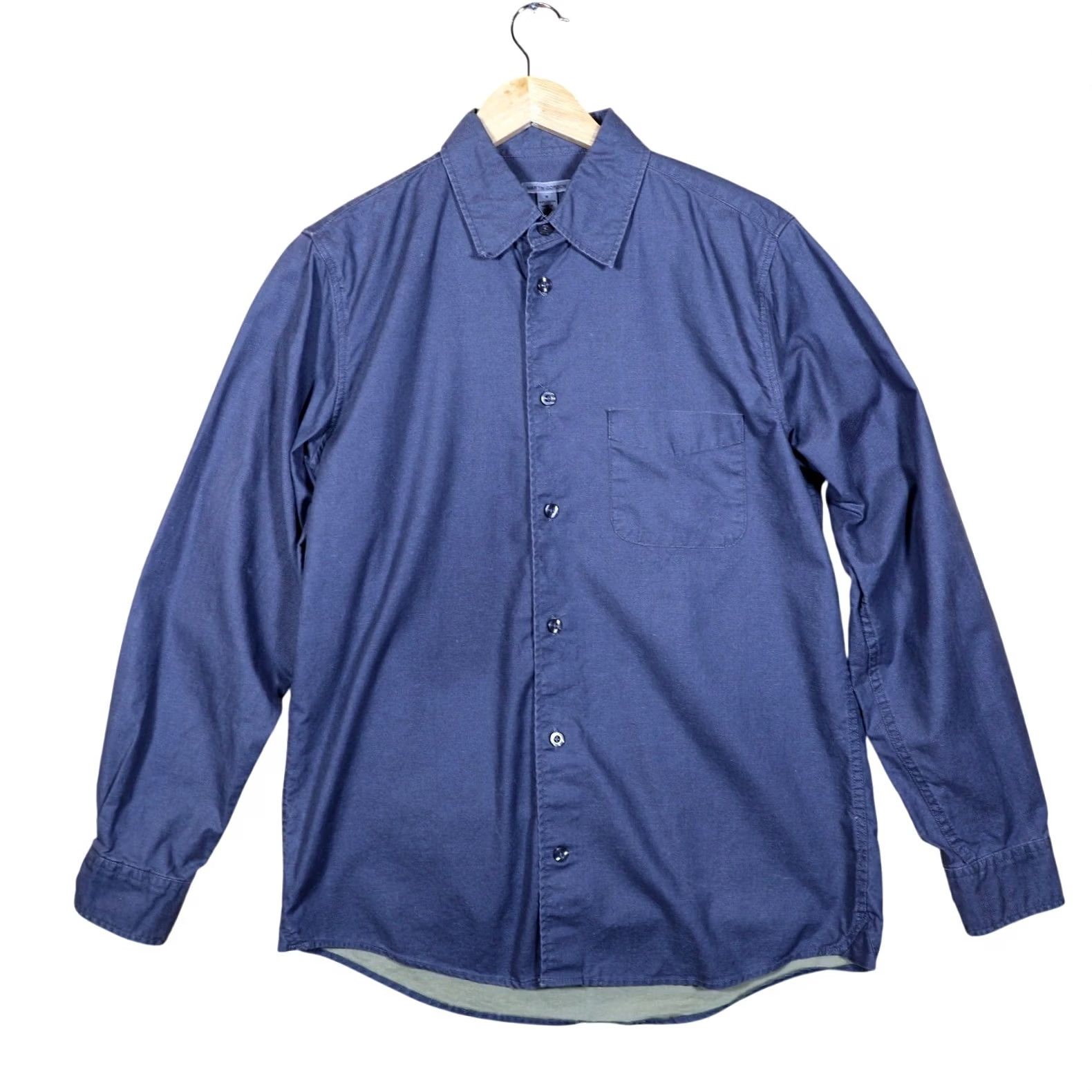Vintage Martin Gordon Shirt Mens M Blue Long Sleeve Button Work Casual Size US M / EU 48-50 / 2 - 2 Thumbnail