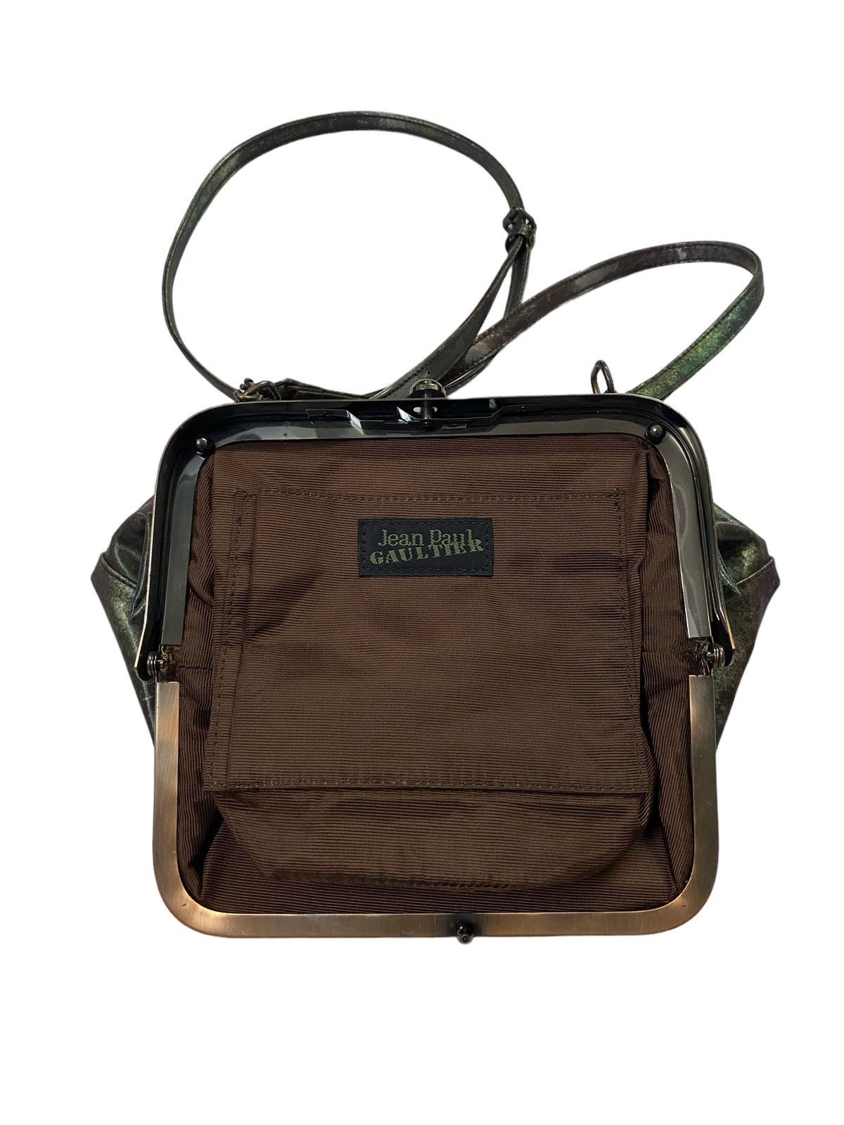 Jean Paul Gaultier Jean Paul Gaultier Tamamushi Cyber Clasp Shoulder Bag Size ONE SIZE - 24 Thumbnail