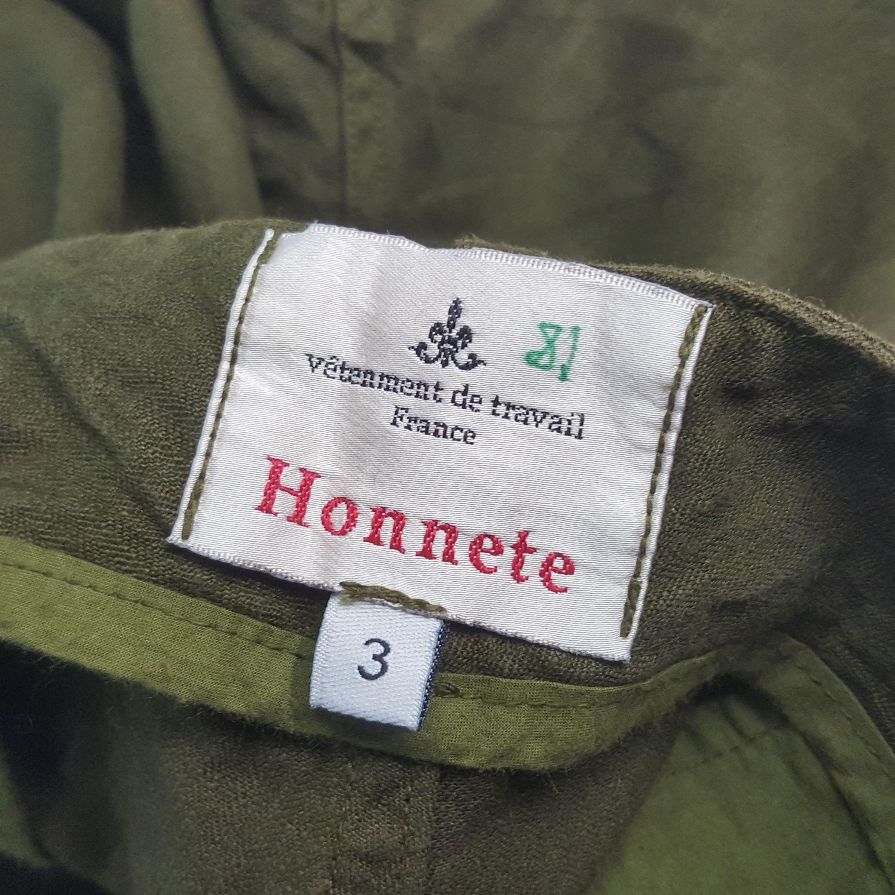 Vintage Vintage Vetenment de Travail Honnete Short Cargo Pants RR10 Size US 34 / EU 50 - 12 Thumbnail