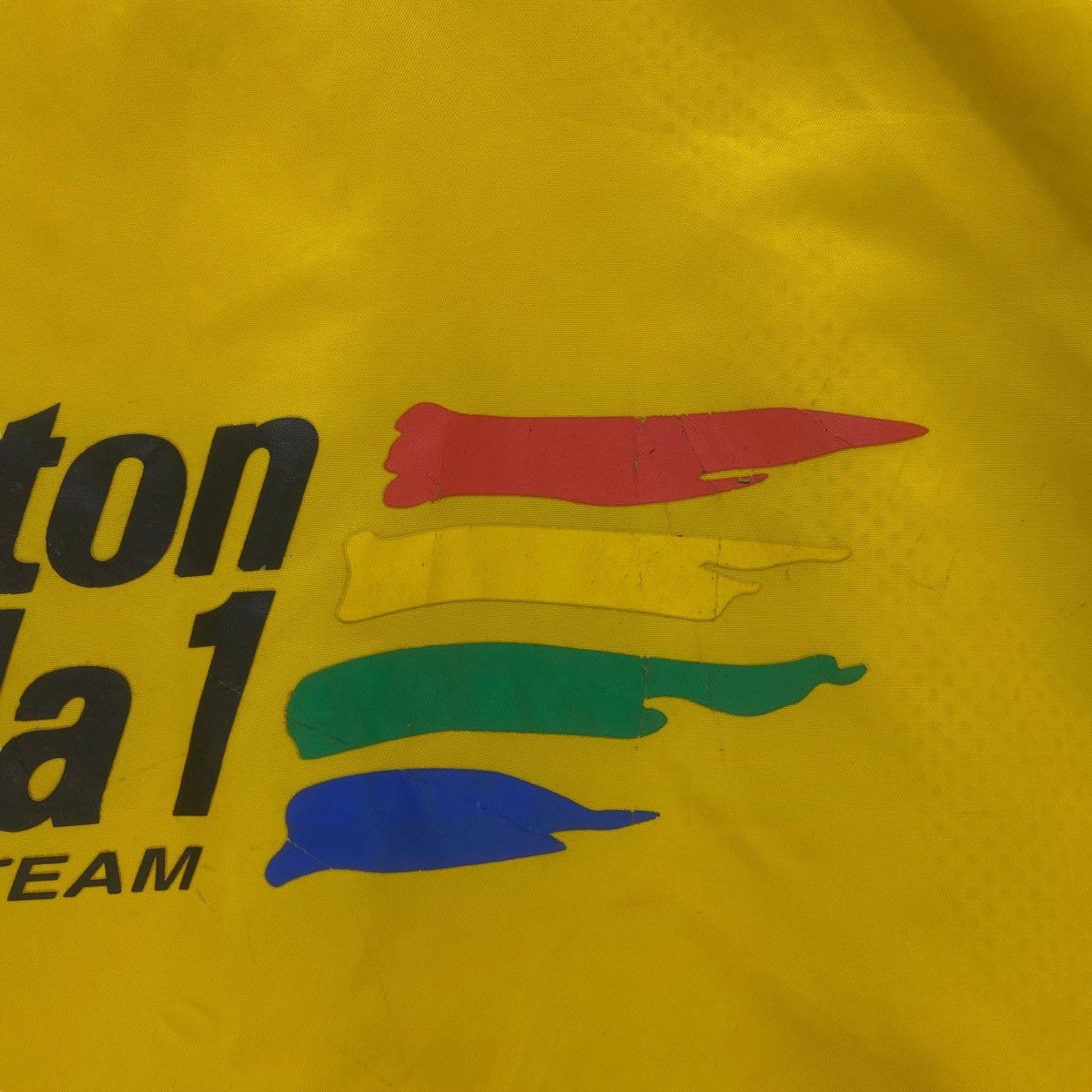 Benetton Vintage Benetton Formula 1 Racing Team Coach Jacket Size US M / EU 48-50 / 2 - 5 Thumbnail