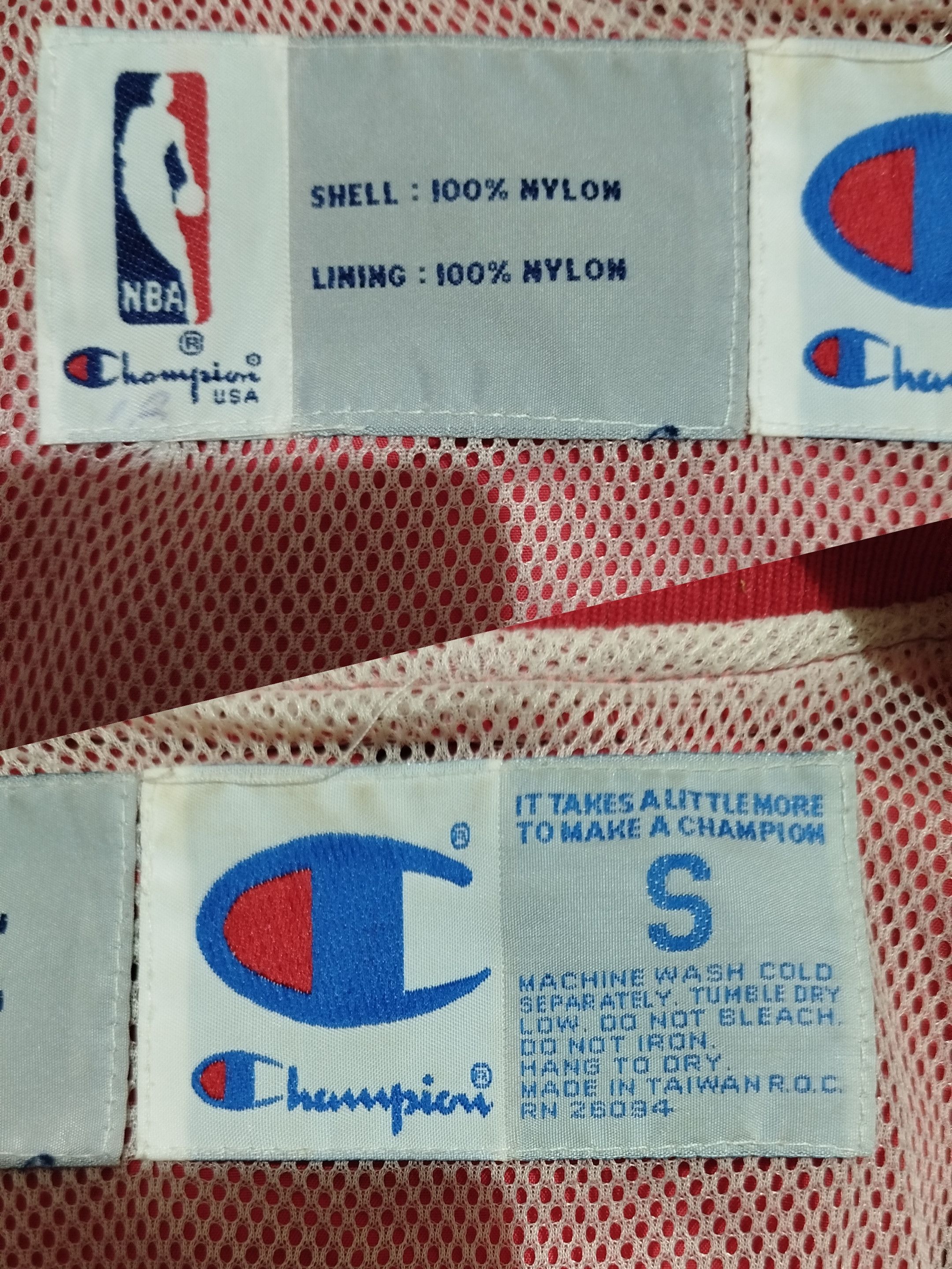 Champion VINTAGE Chicago Bulls Warm Up Jacket Size US S / EU 44-46 / 1 - 3 Thumbnail
