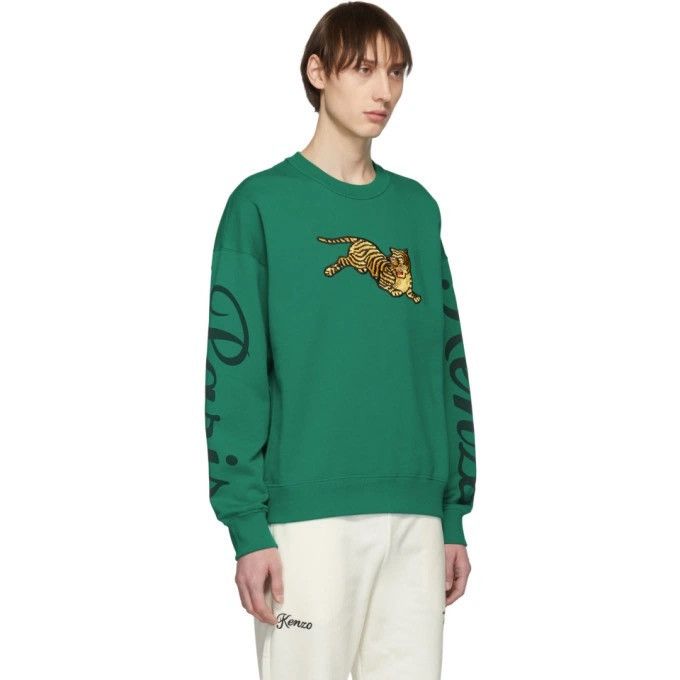 Kenzo 🇫🇷🐅 Kenzo Paris Embroidered Tiger Sweatshirt Rare Retro Y2K Size US M / EU 48-50 / 2 - 2 Thumbnail