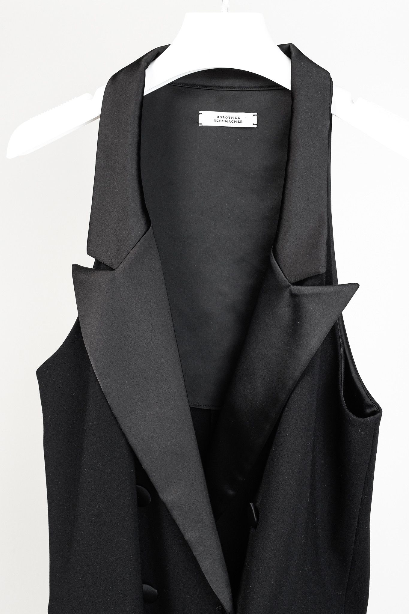 DOROTHEE SCHUMACHER Dorothee Schumacher Emotional Essence Double-Breasted Vest Size XL / US 12-14 / IT 48-50 - 3 Thumbnail