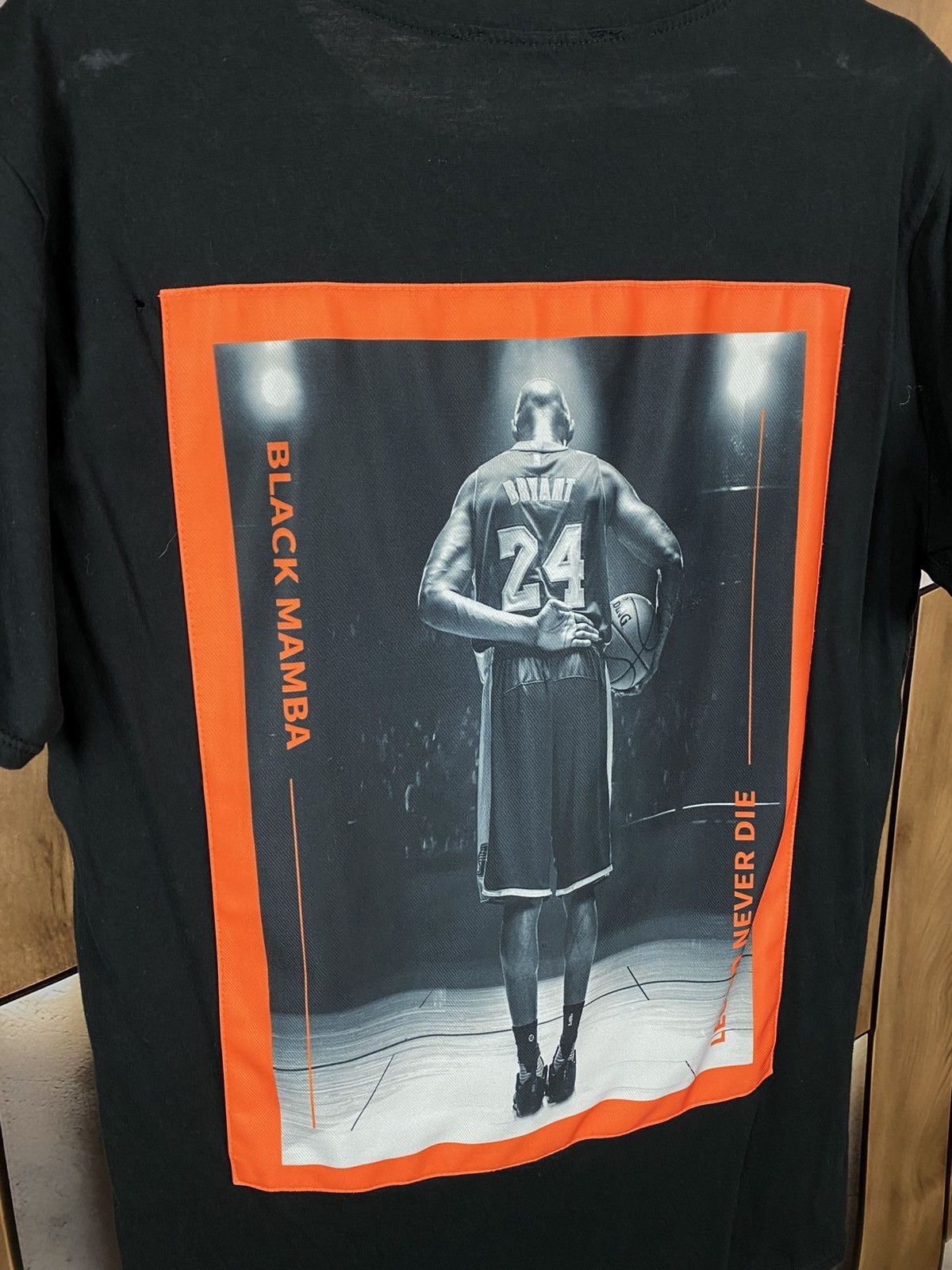 Vintage 🏀T-Shirt NBA Legend Never Die Black Fox Kobe Bryant 24 Tee🏀 Size US XL / EU 56 / 4 - 3 Thumbnail