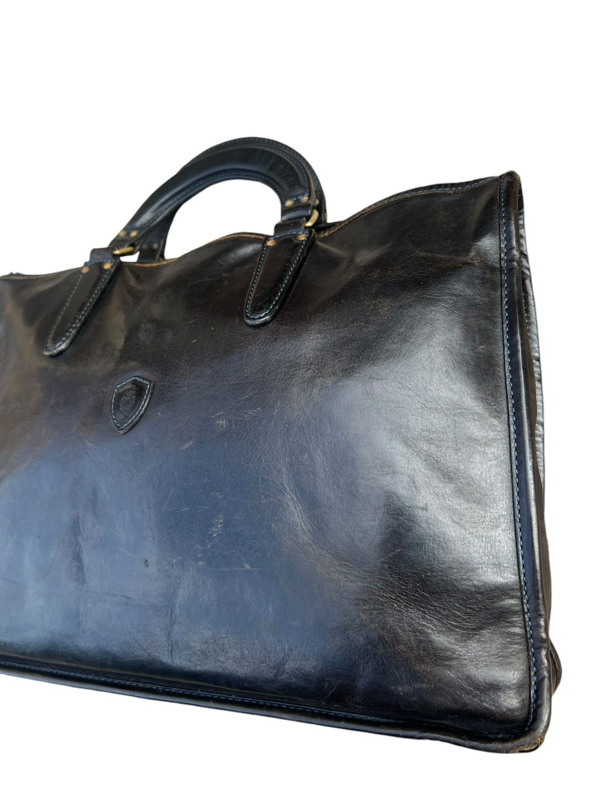 Felisi Felisi Distressed Scratches Patina Leather Bag Size ONE SIZE - 7 Thumbnail