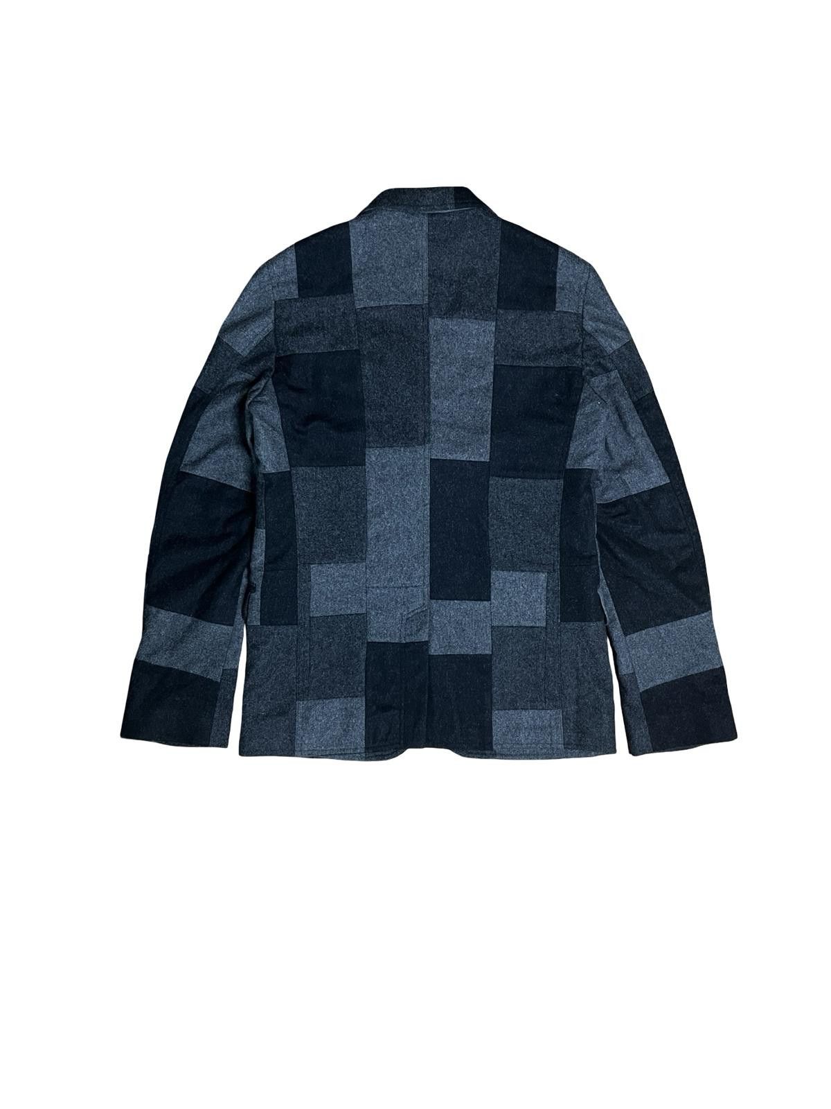 Dolce & Gabbana Dolce & Gabbana D&G Wool Cashmere Patchwork Blazer 48 Size 38R - 2 Thumbnail