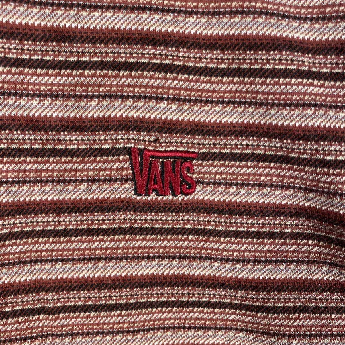 Vans Vintage 90's VANS Small Embroidery Logo Skate Polo Shirt Size US L / EU 52-54 / 3 - 2 Thumbnail