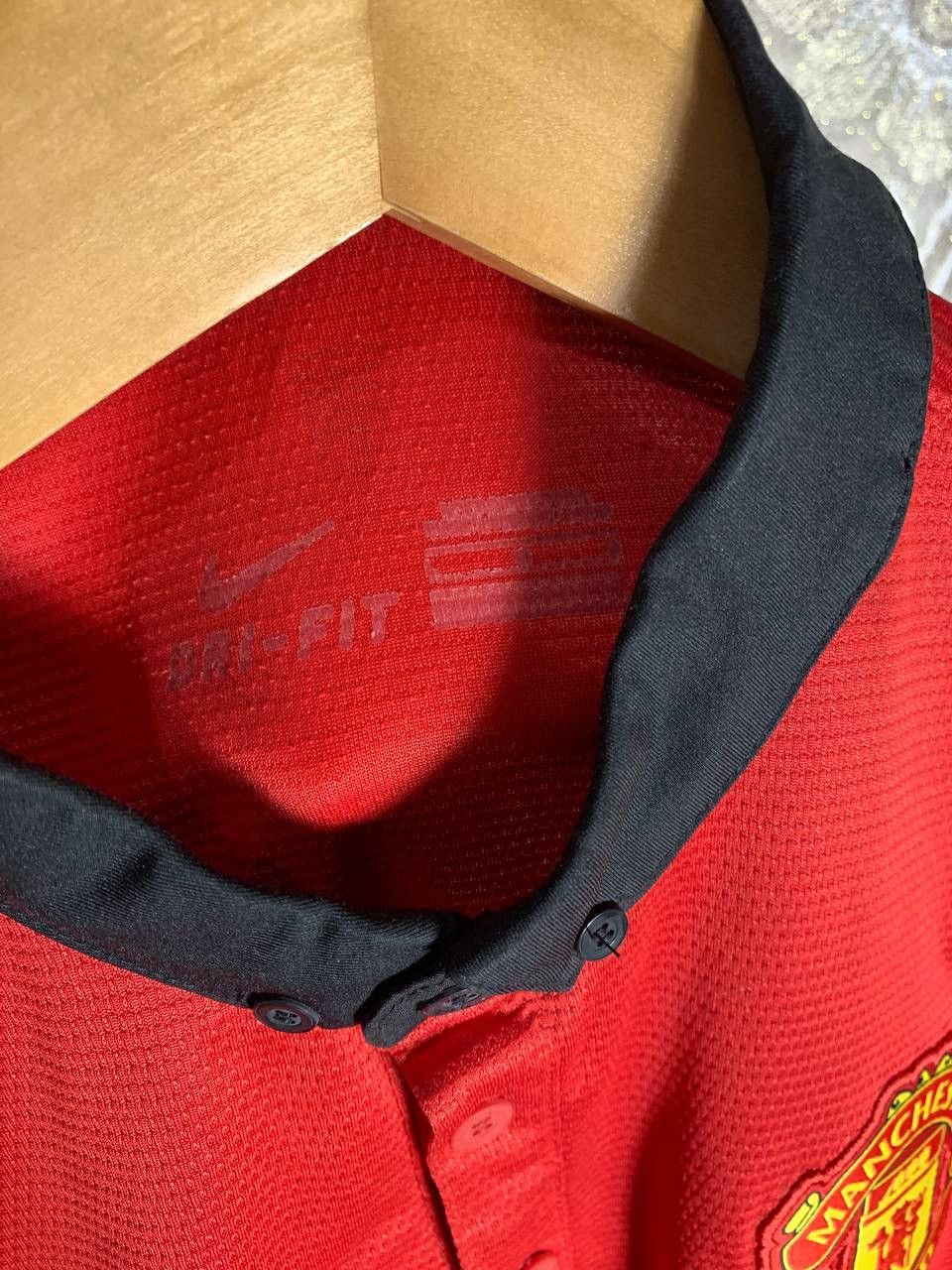 Nike VINTAGE NIKE FC MANCHESTER UNITED ENGLAND SOCCER JERSEY 90s Size US L / EU 52-54 / 3 - 8 Thumbnail