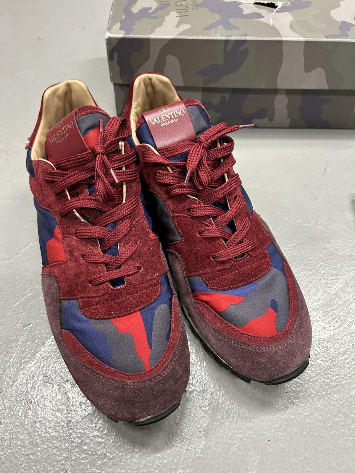 Valentino Valentino rock runners 11.5 mens 13 womens Size US 11.5 / EU 44-45 - 3 Thumbnail