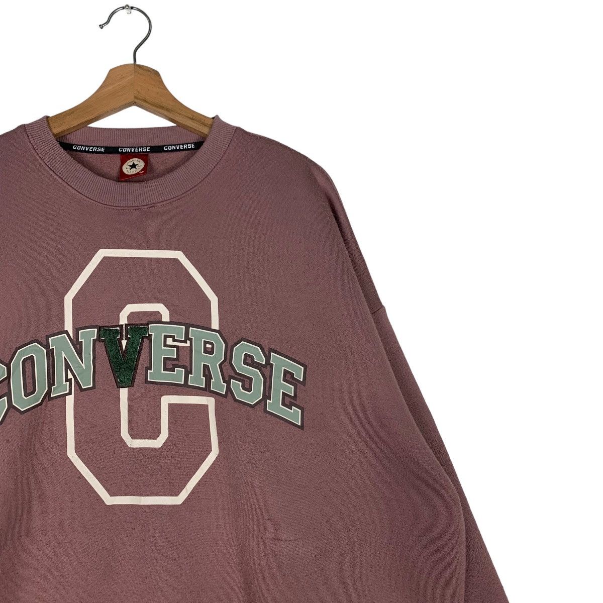 Converse CONVERSE Big Logo Crewneck Sweatshirts #0815-C37 Size US M / EU 48-50 / 2 - 5 Thumbnail