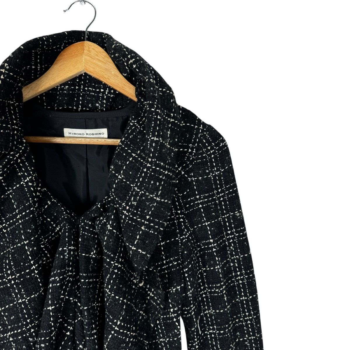 Hiroko Koshino Homme ❄️HIROKO KOSHINO ASYMMETRIC PETITE JACKET Size S / US 4 / IT 40 - 3 Thumbnail