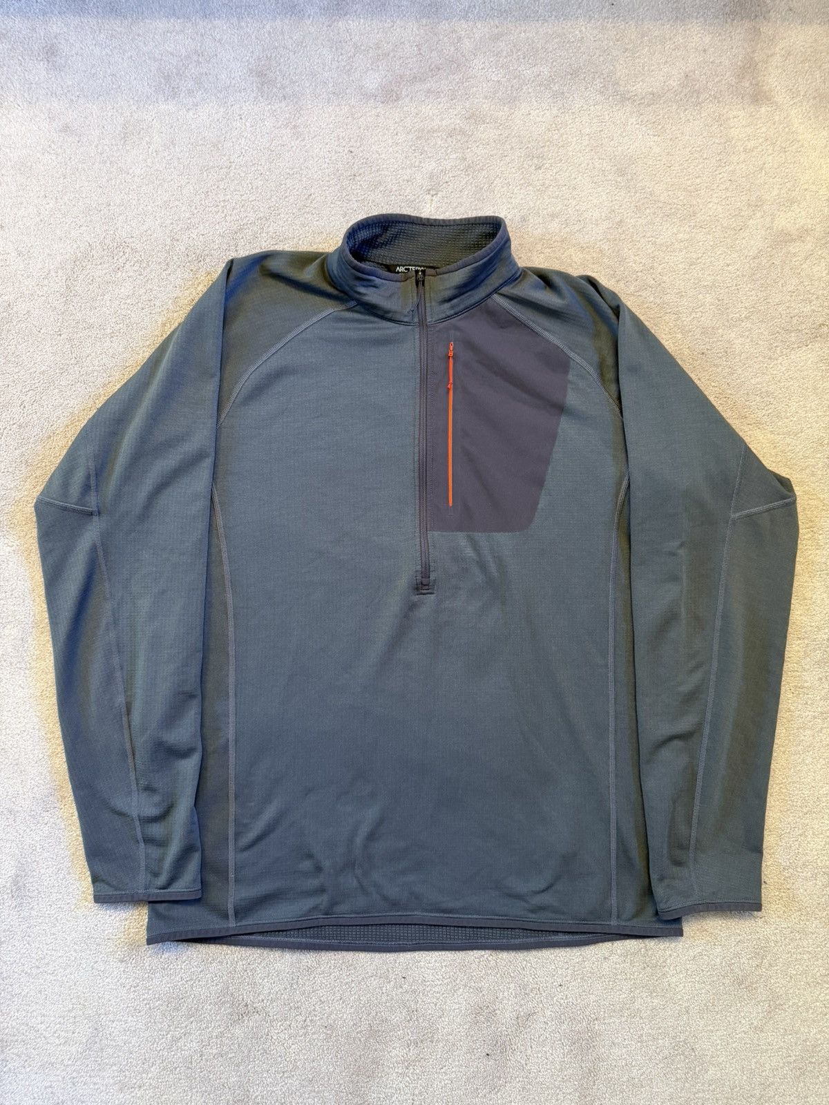 Arc'teryx Arc’teryx Quarter Zip Polartec Waffle Knit Technical Fleece Size US XL / EU 56 / 4 - 2 Thumbnail