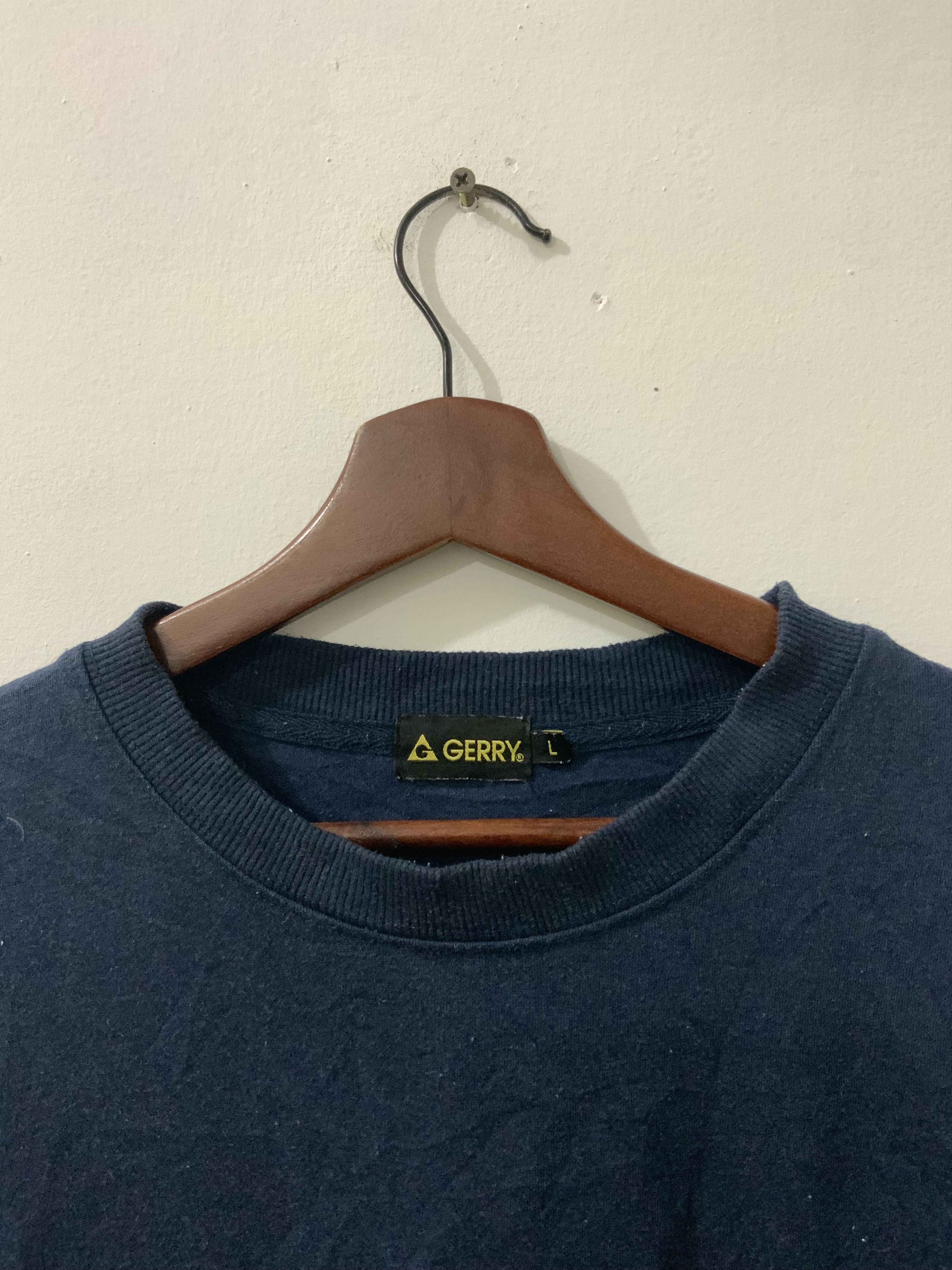 Designer Gerry Indigo Sweatshirt Size US L / EU 52-54 / 3 - 6 Thumbnail
