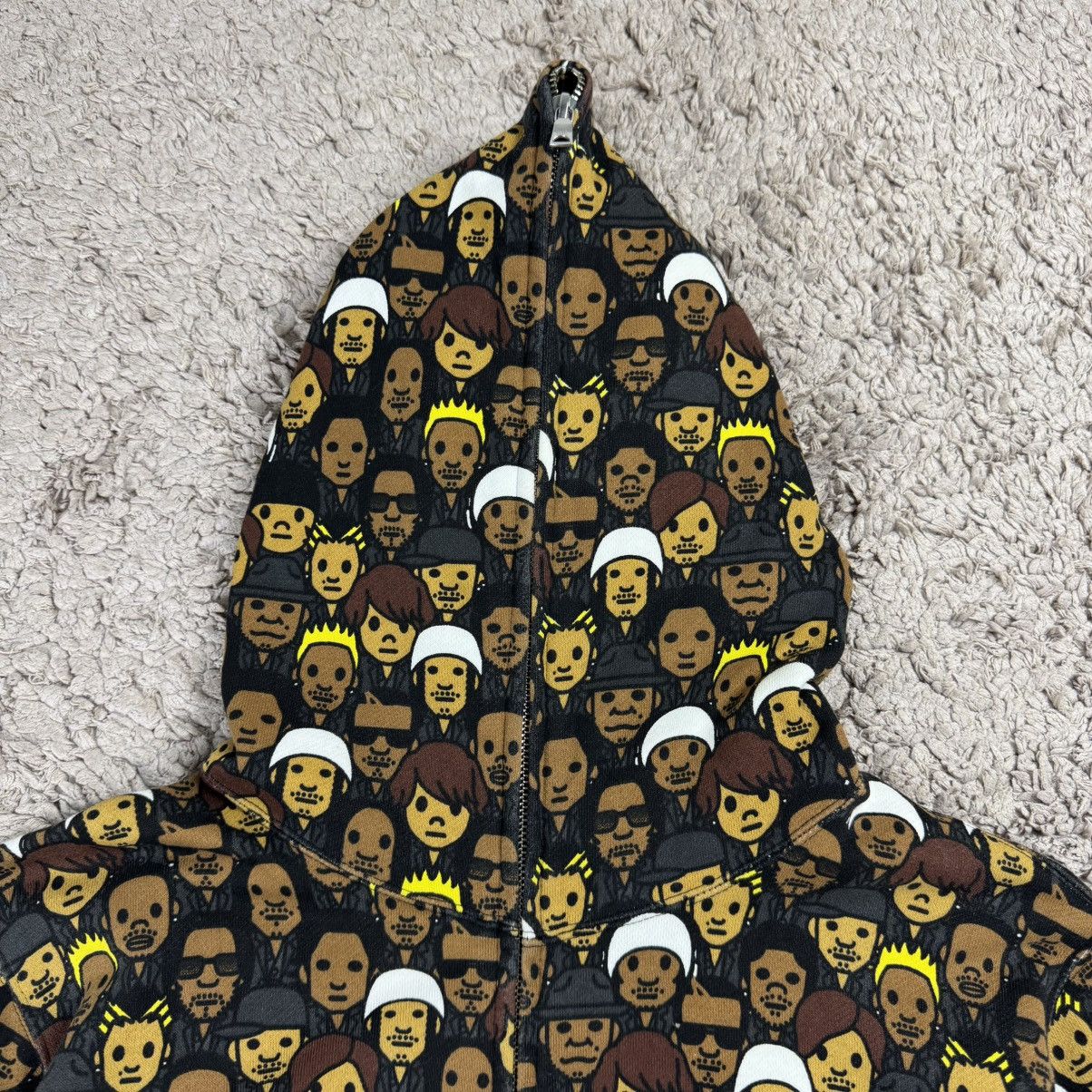 Bape Vintage Bape X Exile Milo Collaboration Full-Zip Hoodie Size US M / EU 48-50 / 2 - 8 Thumbnail