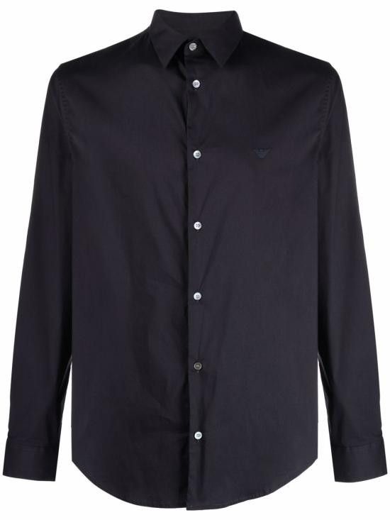 シャツ EMPORIO ARMANI Men Long Tops 8N1CG11JUVZ0920 BLUE Emporio Armani Sweatshirt Hoodie Man Blue 3Z1M721J05Z 933 Sz