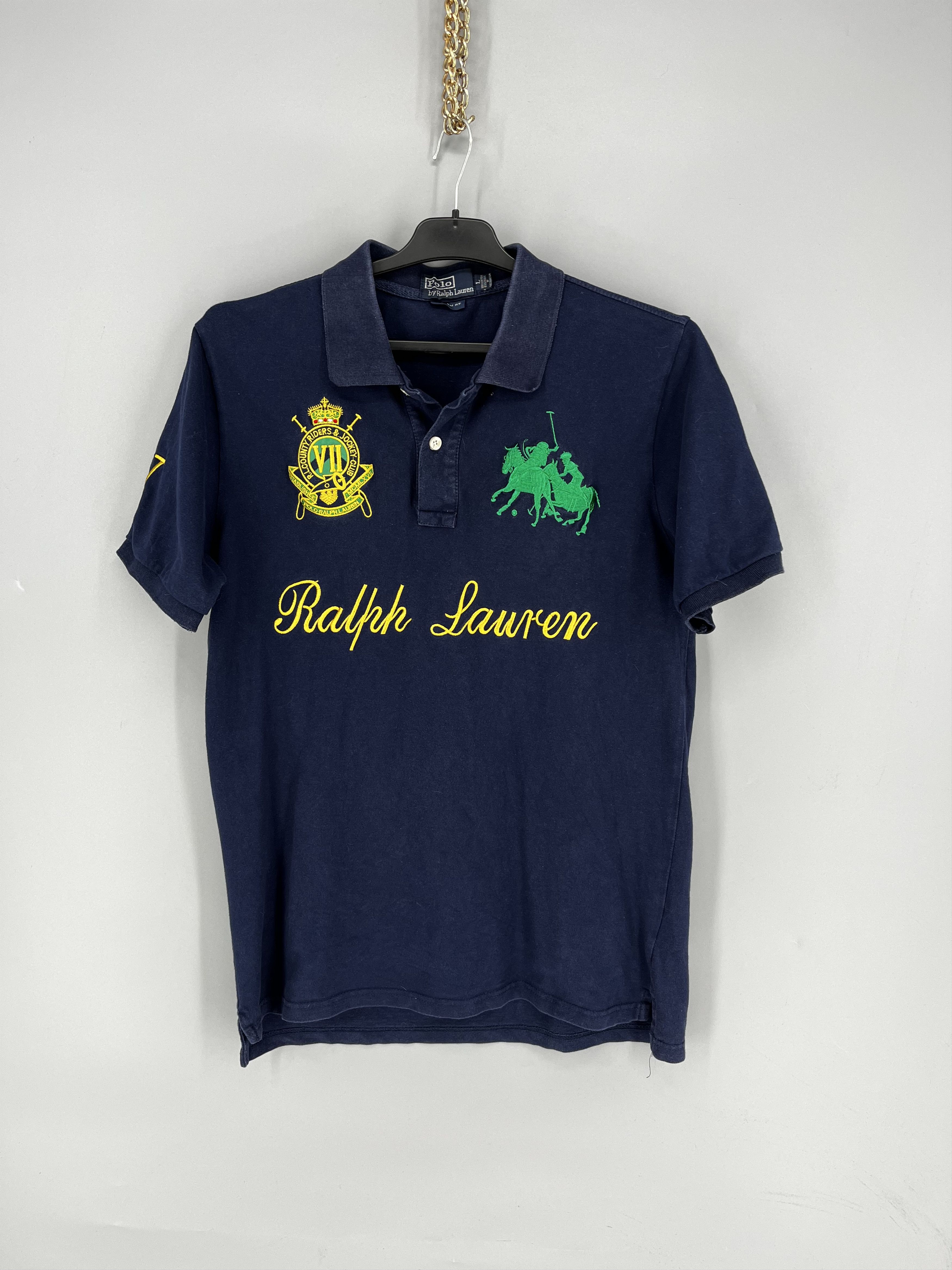 Polo Ralph Lauren Vintage Polo By Ralph Lauren Chief Keef Custom Fit Polo Size US L / EU 52-54 / 3 - 1 Thumbnail