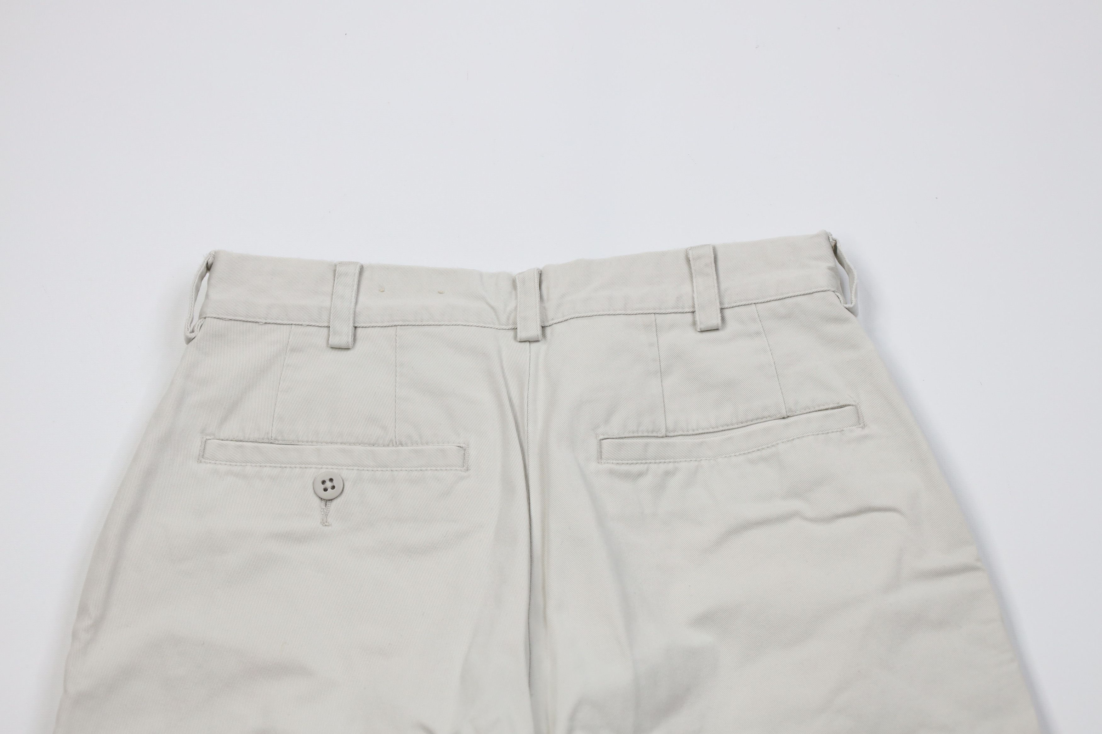 J.Crew Vintage 90s J Crew Button Fly Relaxed Fit Chino Pants Gray Size US 28 / EU 44 - 11 Thumbnail