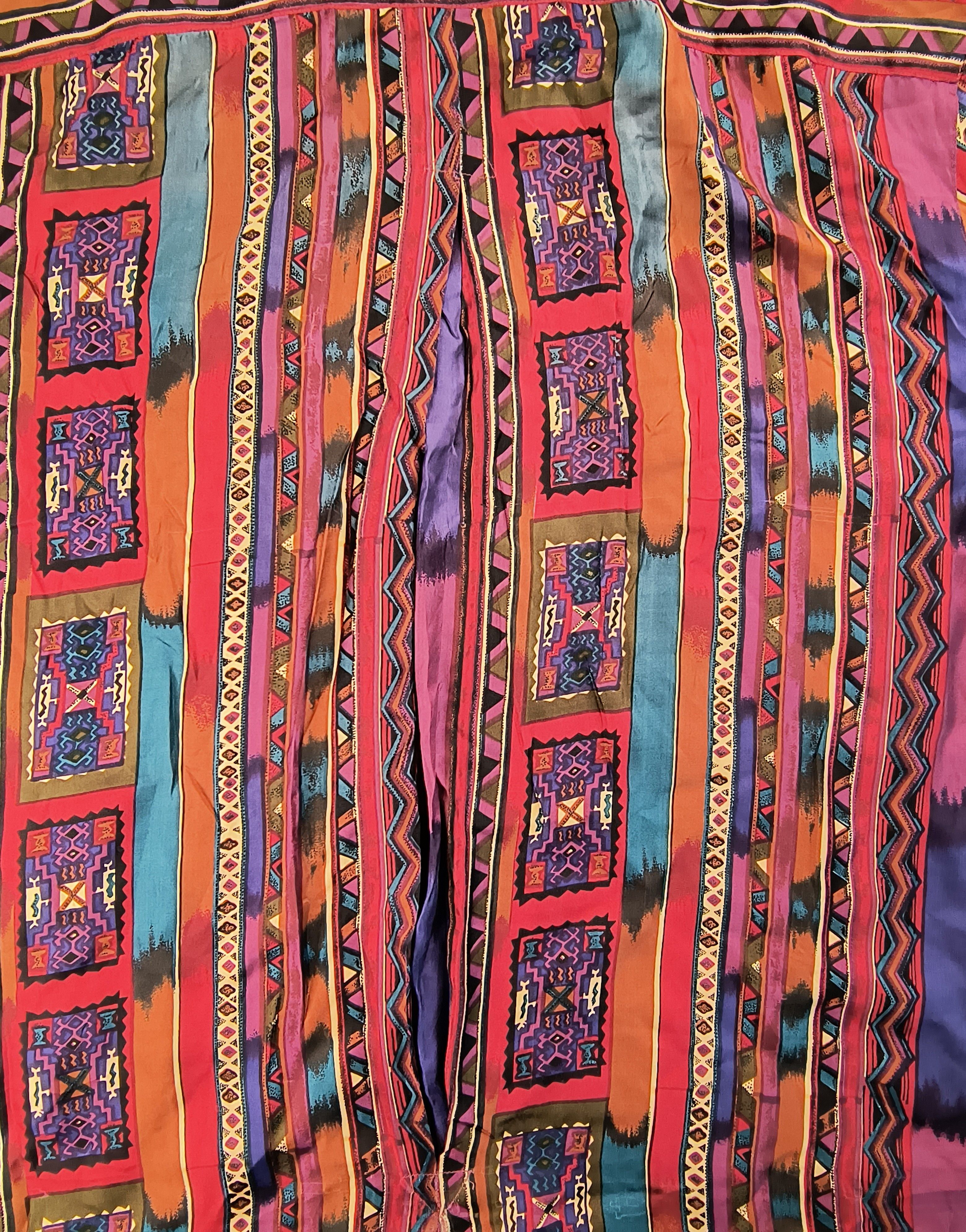 Vintage Vintage Bruno 100% silk 90s button up shirt Size US L / EU 52-54 / 3 - 1 Thumbnail