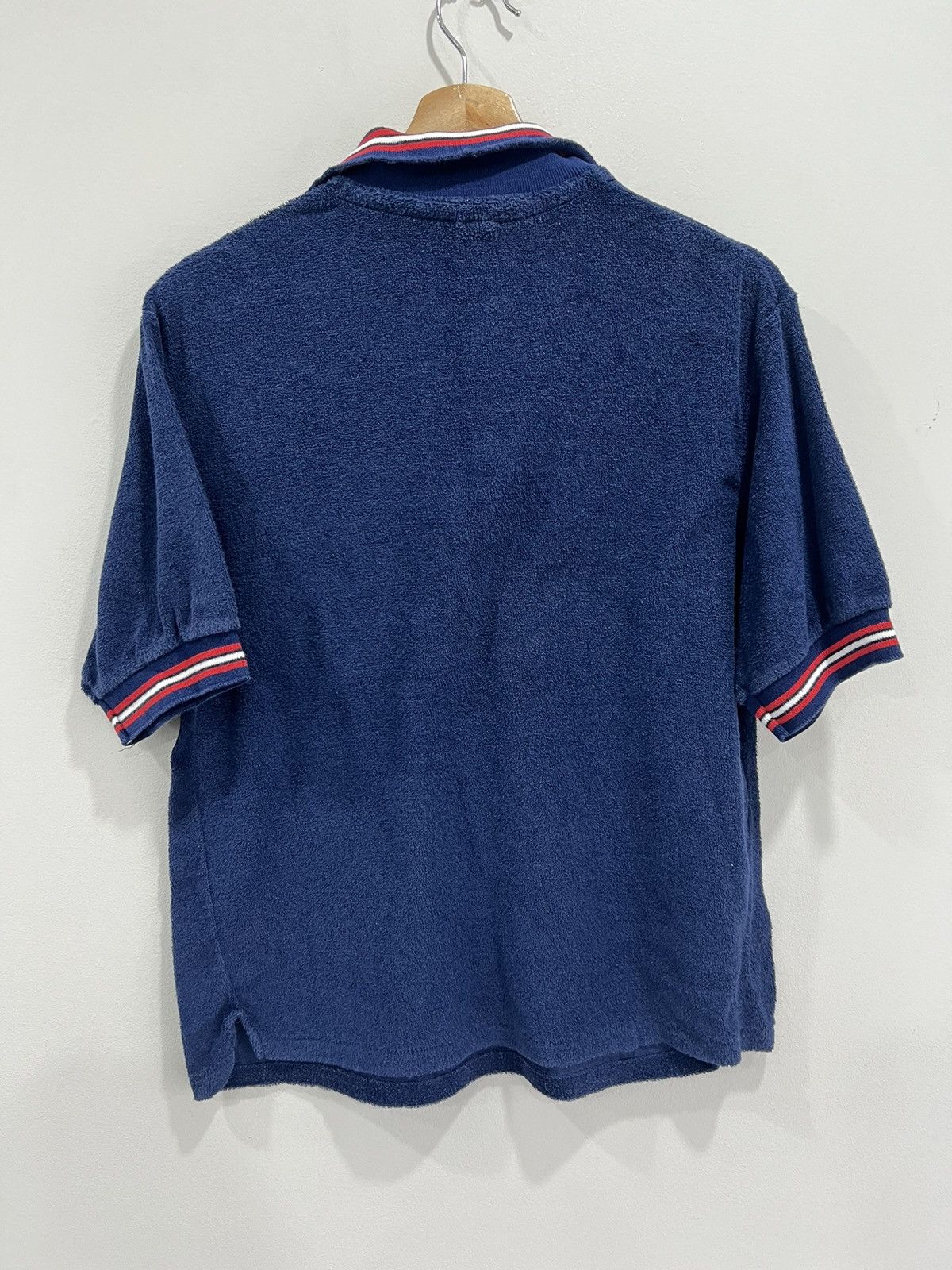 Vintage Vintage JC Penney Terry Cloth Polo Shirt Size US L / EU 52-54 / 3 - 2 Thumbnail