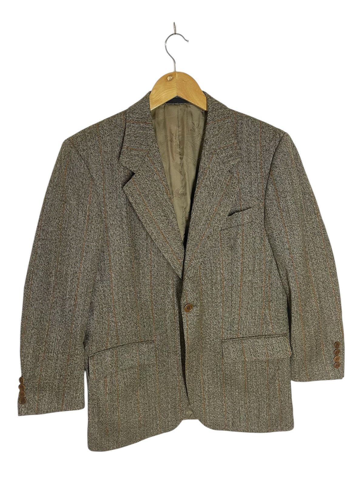 Burberry Prorsum × Vintage VINTAGE BURBERRY CLASSIC WOOL COAT 80’S Size 50S - 1 Thumbnail