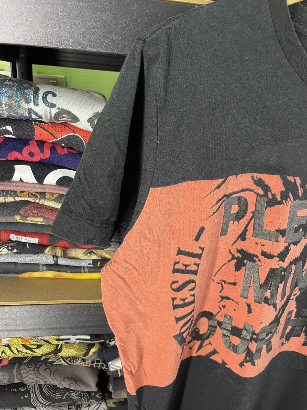 Diesel Vintage Diesel More Kaos Over You Shirt Tee Size US M / EU 48-50 / 2 - 3 Thumbnail