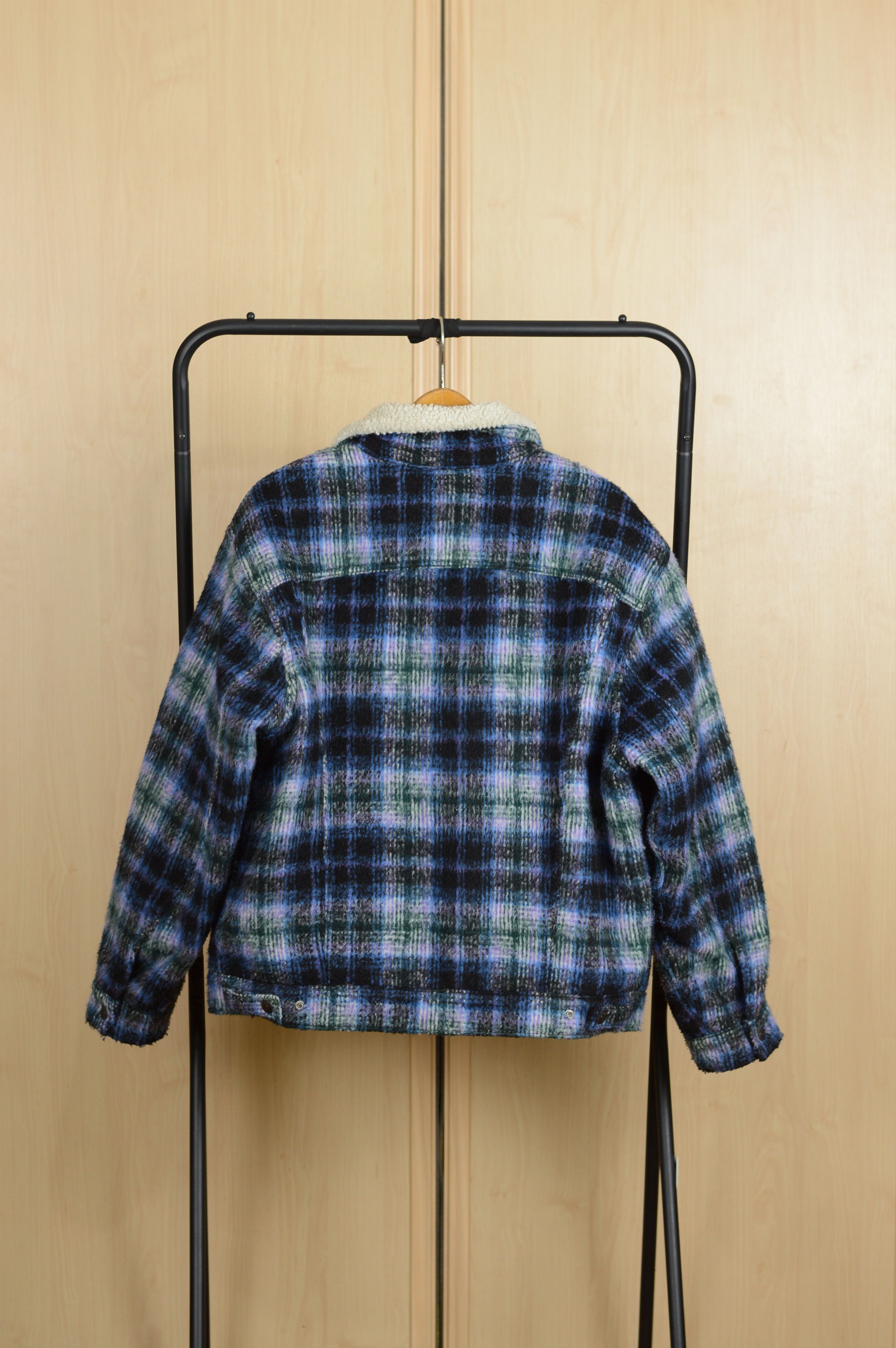 Levi's Levis premium checkered sherpa jacket plaid Size US M / EU 48-50 / 2 - 6 Thumbnail