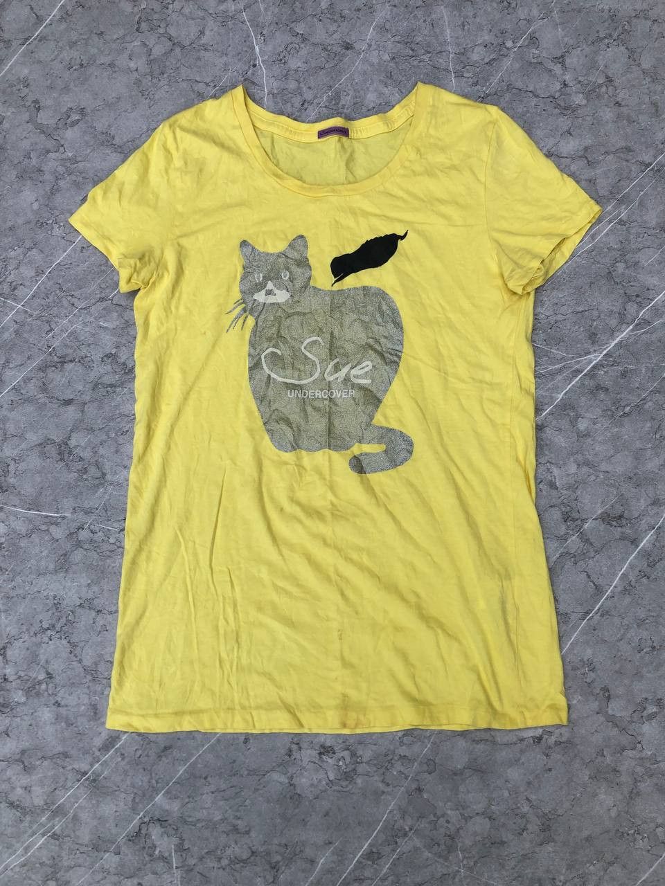 Undercover Sue Undercover Logo Apple Cat Short Sleeve T Shirt Size S / US 4 / IT 40 - 1 Thumbnail