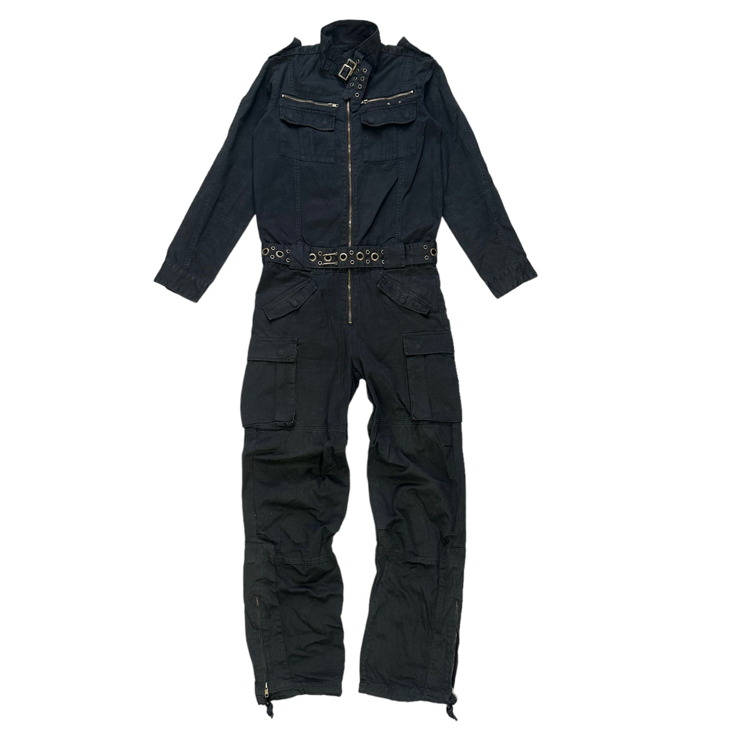 LOWBOX LOWBOX PREMIUM BIG LOGO BONDAGE CARGO COVERALL #8521-012 Size US 34 / EU 50 - 6 Thumbnail